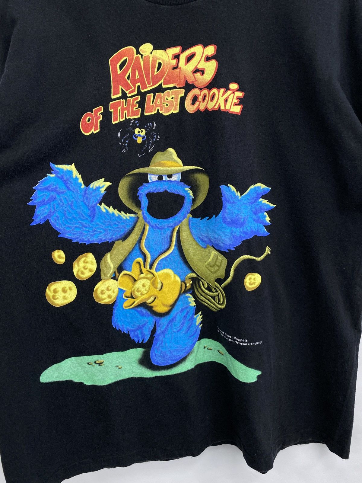 Cartoon Network Vintage 1999 Sesame Street Muppets Jim Henson Movie T-Shirt Size US XL / EU 56 / 4 - 4 Thumbnail