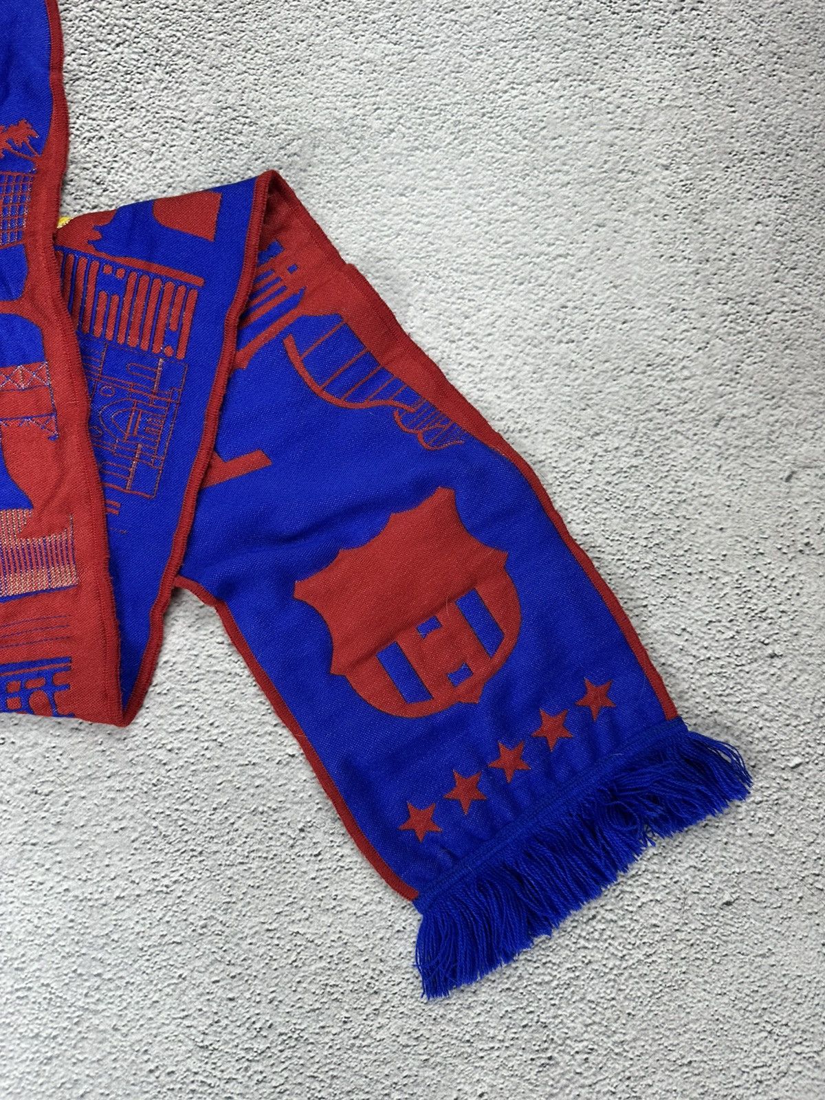 Other Vintage FC Barcelona Scarves Soccer Jersey Football Blockcor Size ONE SIZE - 7 Thumbnail