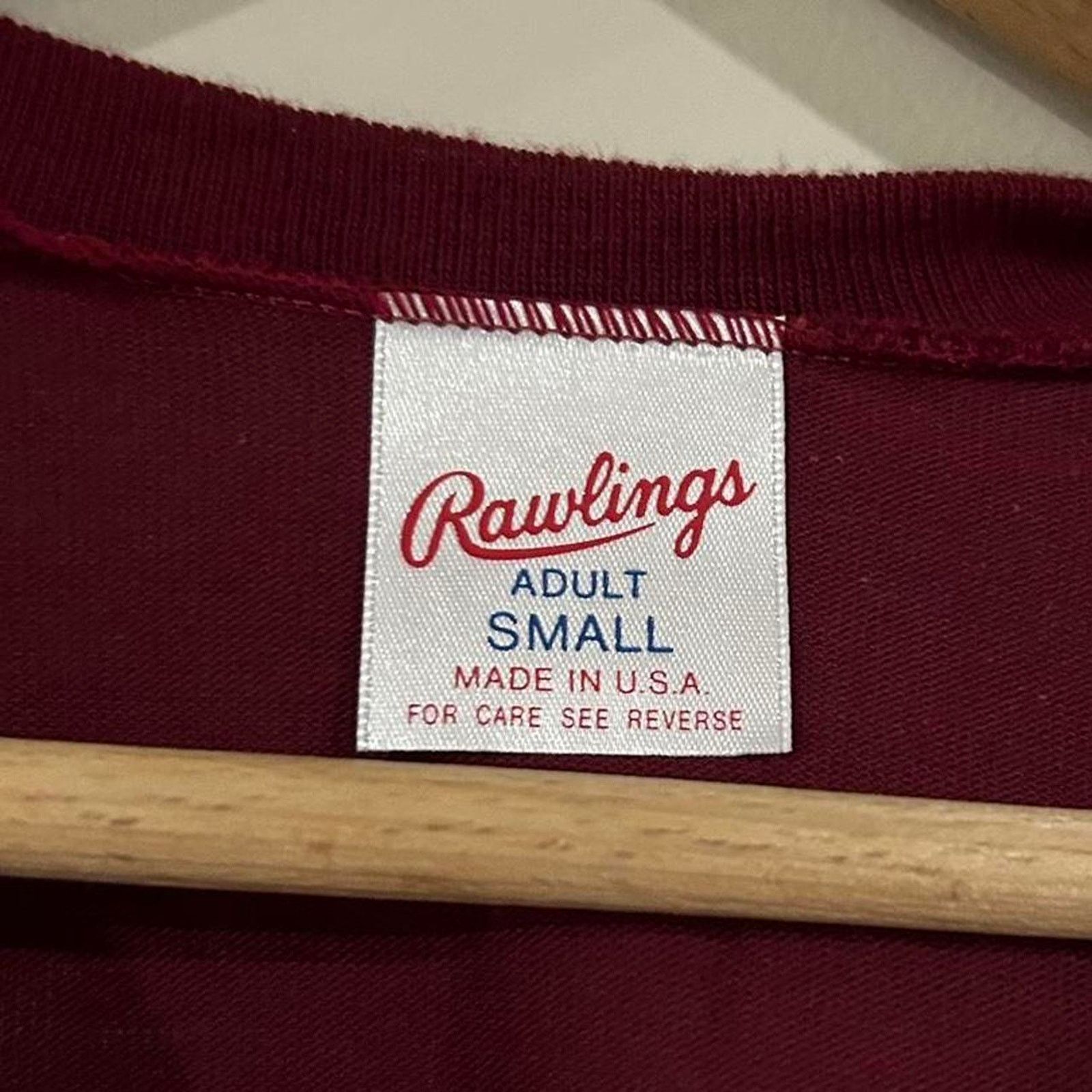 Other Vintage Rawlings Striped V Neck Shirt Size US S / EU 44-46 / 1 - 2 Thumbnail