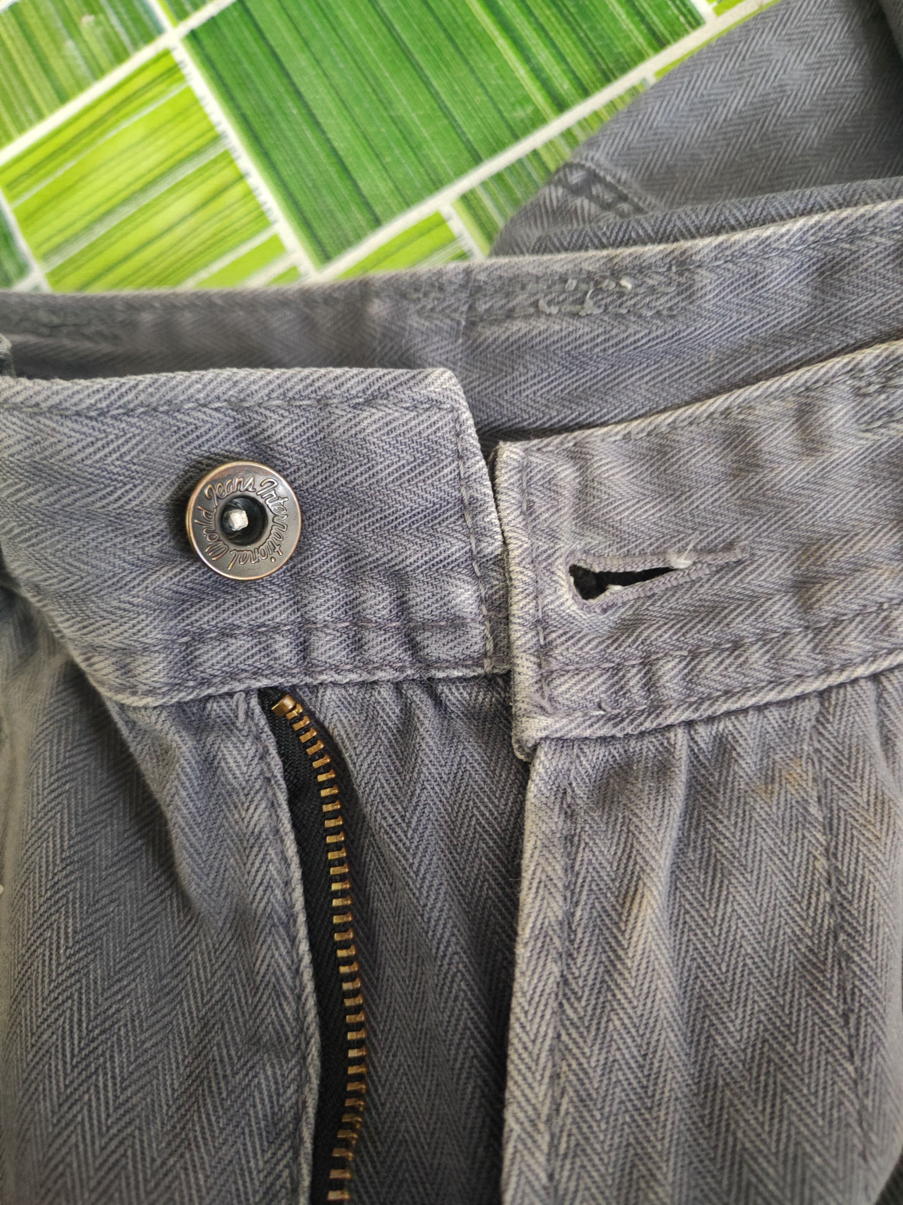 Japanese Brand DL Evenriver Dark Gray Multipocket Cargo Pants #46-291T Size US 31 - 16 Thumbnail