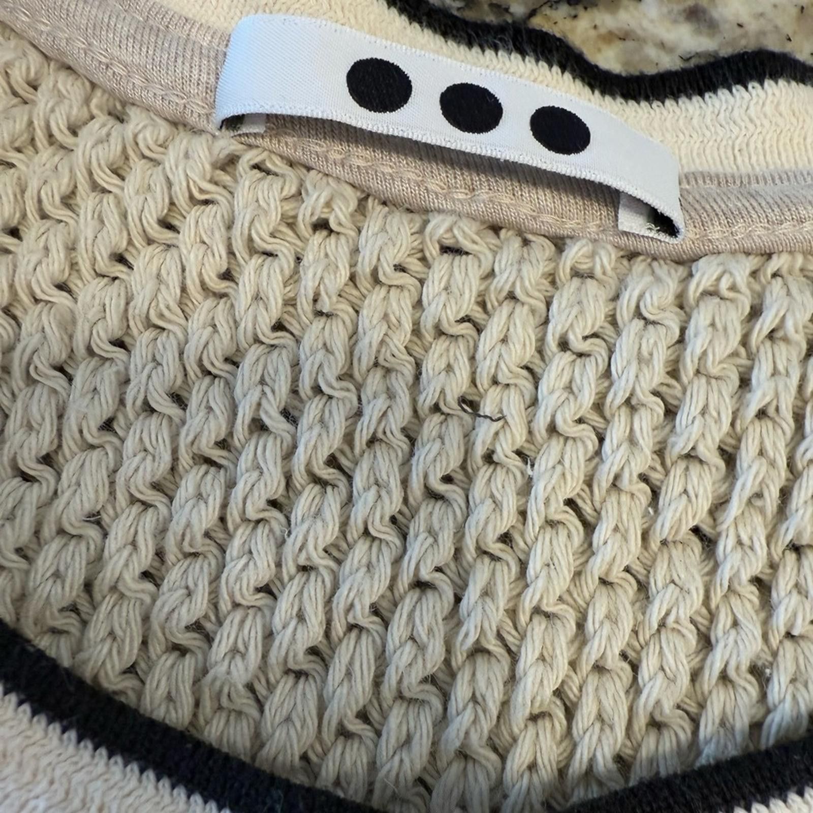 Other Three dots sleeveless beige tan knit cotton sweater SZ SM Size S / US 4 / IT 40 - 8 Thumbnail