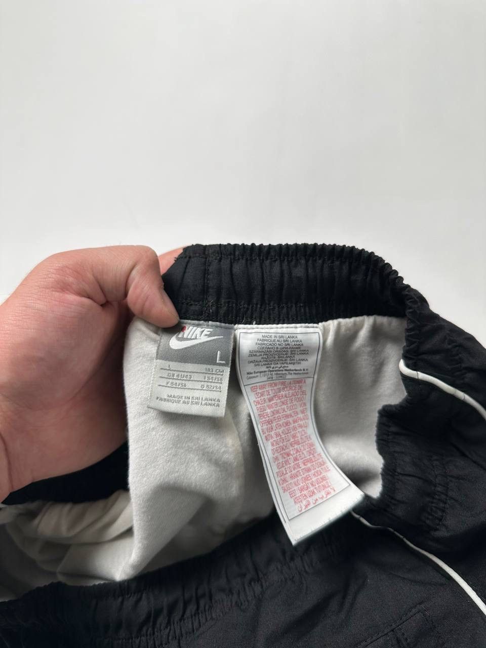 Nike 90s Vintage Nike Drill Track Pants Japanese Streetwear Y2K Size US 36 / EU 52 - 5 Thumbnail