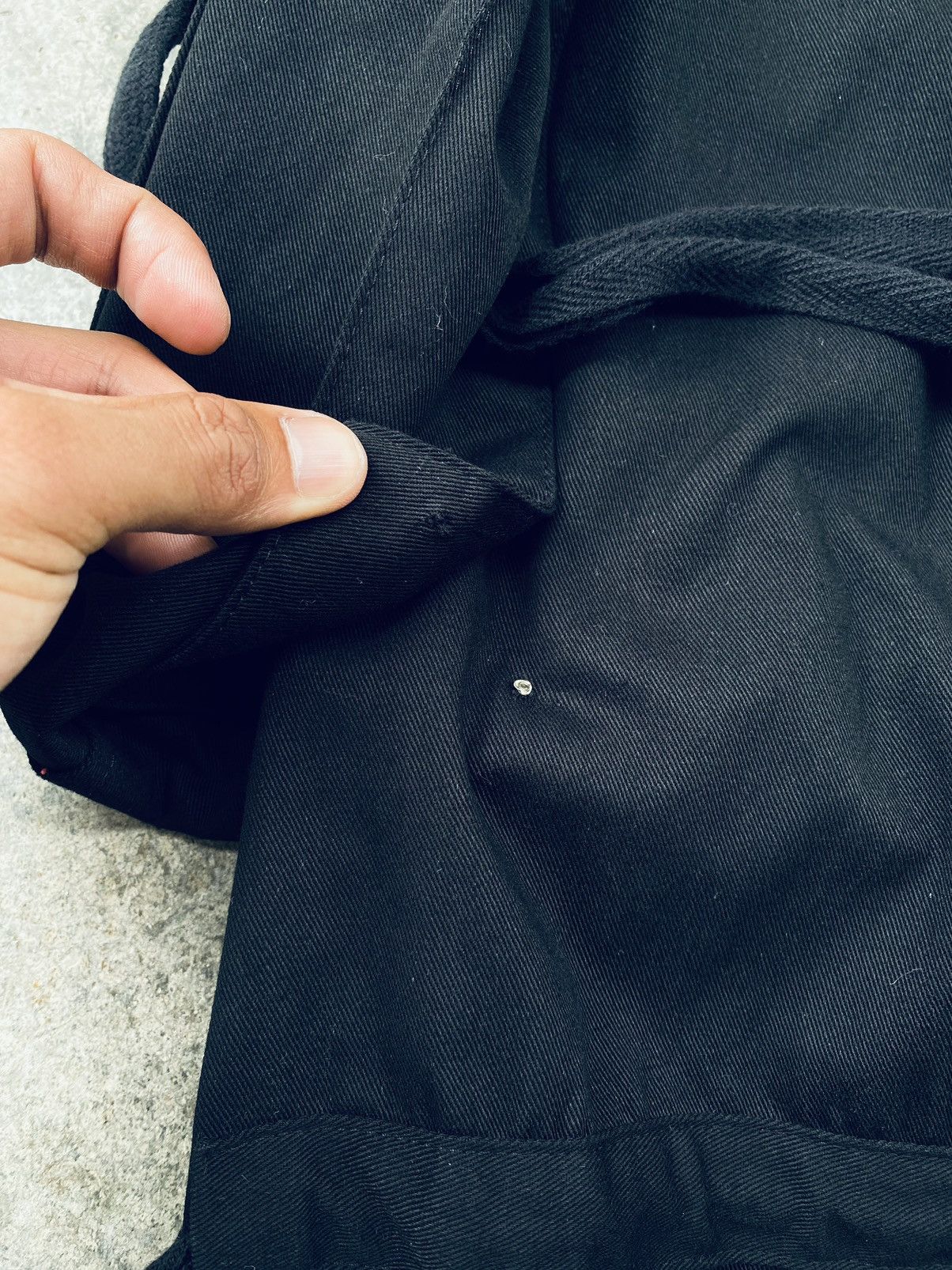 Japanese Brand Vintage Black Barcara Bondage Cargo Pants Size US 34 / EU 50 - 20 Thumbnail