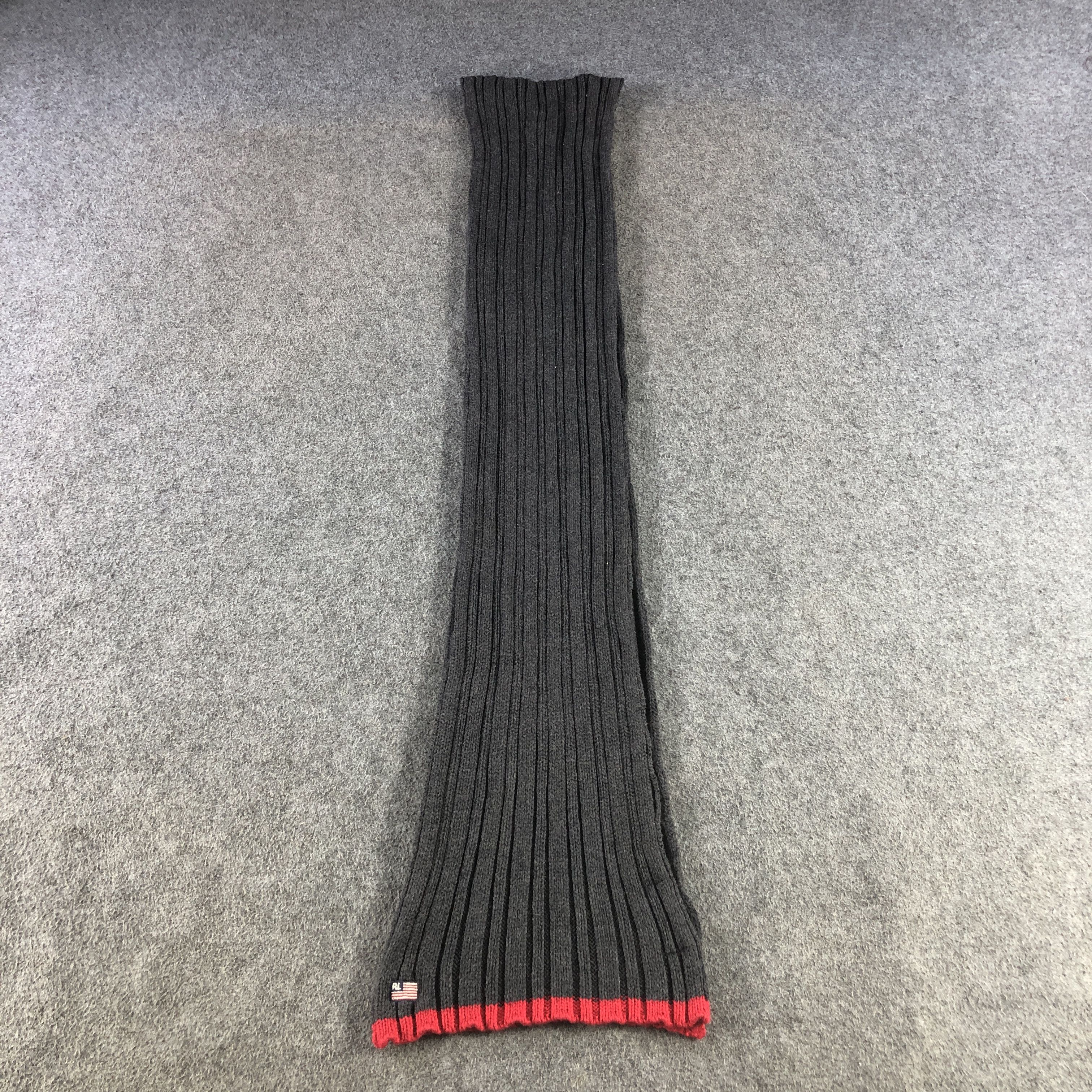 Ralph Lauren Ralph Lauren Cotton Scarf Muffler Neckwear V2819 Size ONE SIZE - 2 Thumbnail