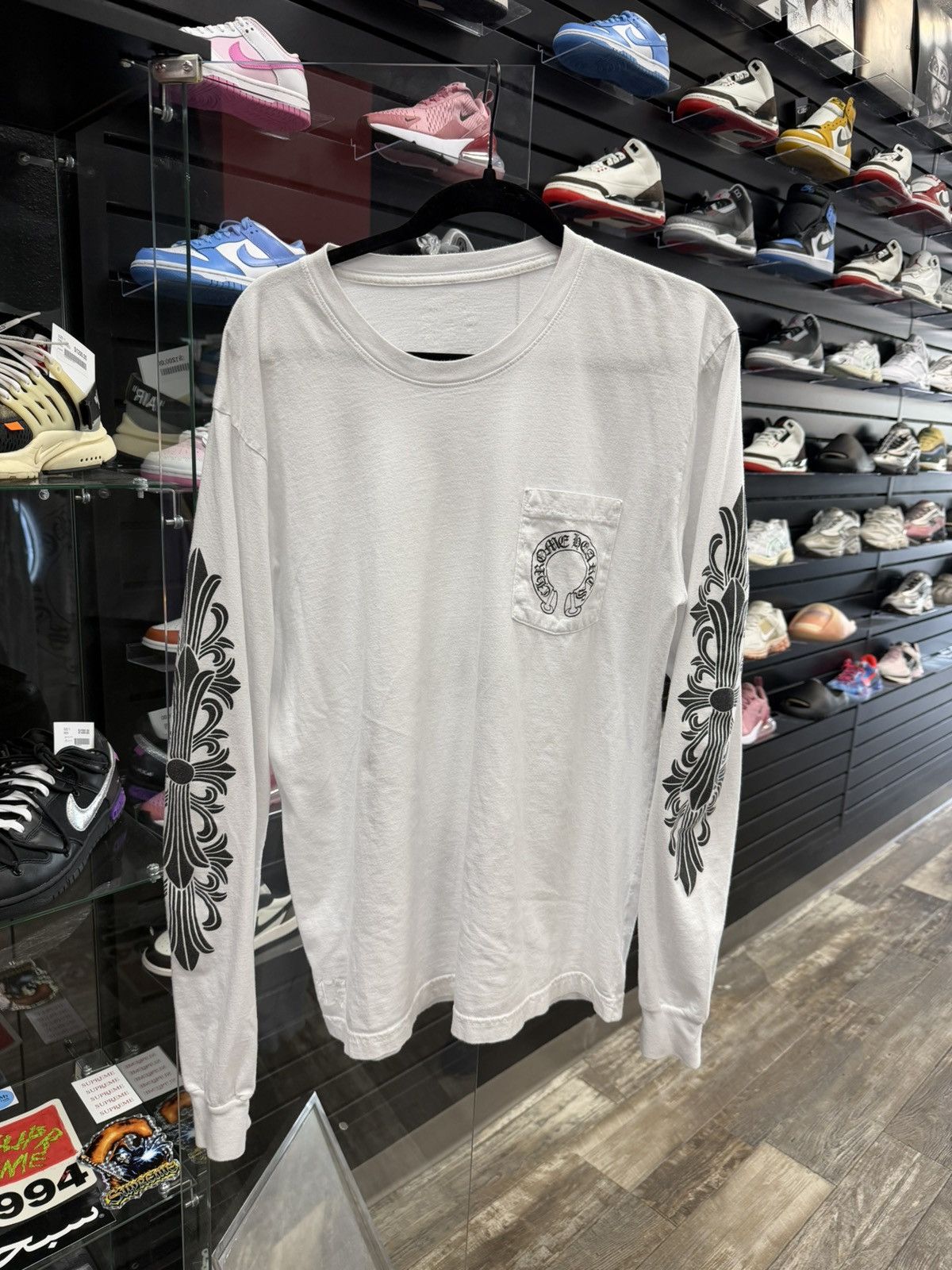 Chrome Hearts Chrome Hearts Floral Horseshoe Longsleeve XL - Pre