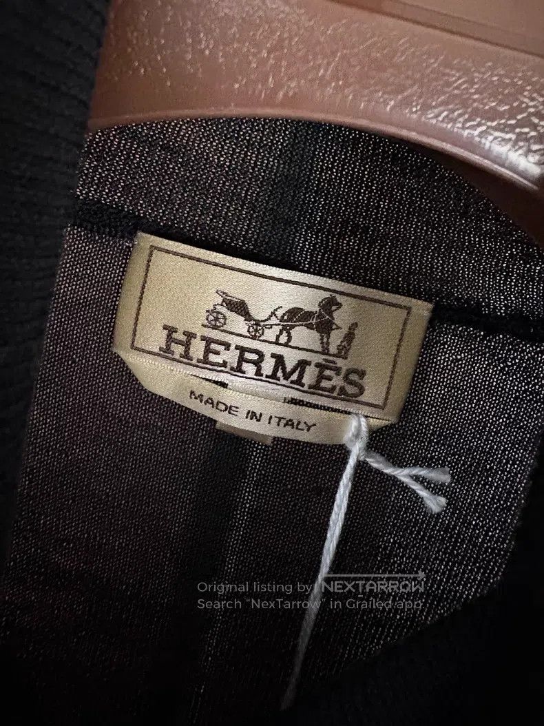 Hermes Hermes Autumn-Winter Men's High-Neck Cashmere Sweater Size US L / EU 52-54 / 3 - 4 Thumbnail