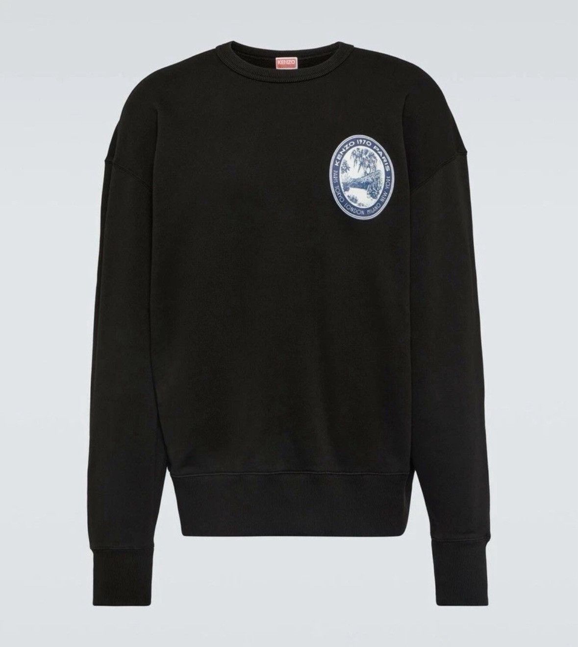 Kenzo KENZO Tiger Cotton-Jersey Sweatshirt Size US S / EU 44-46 / 1 - 3 Thumbnail