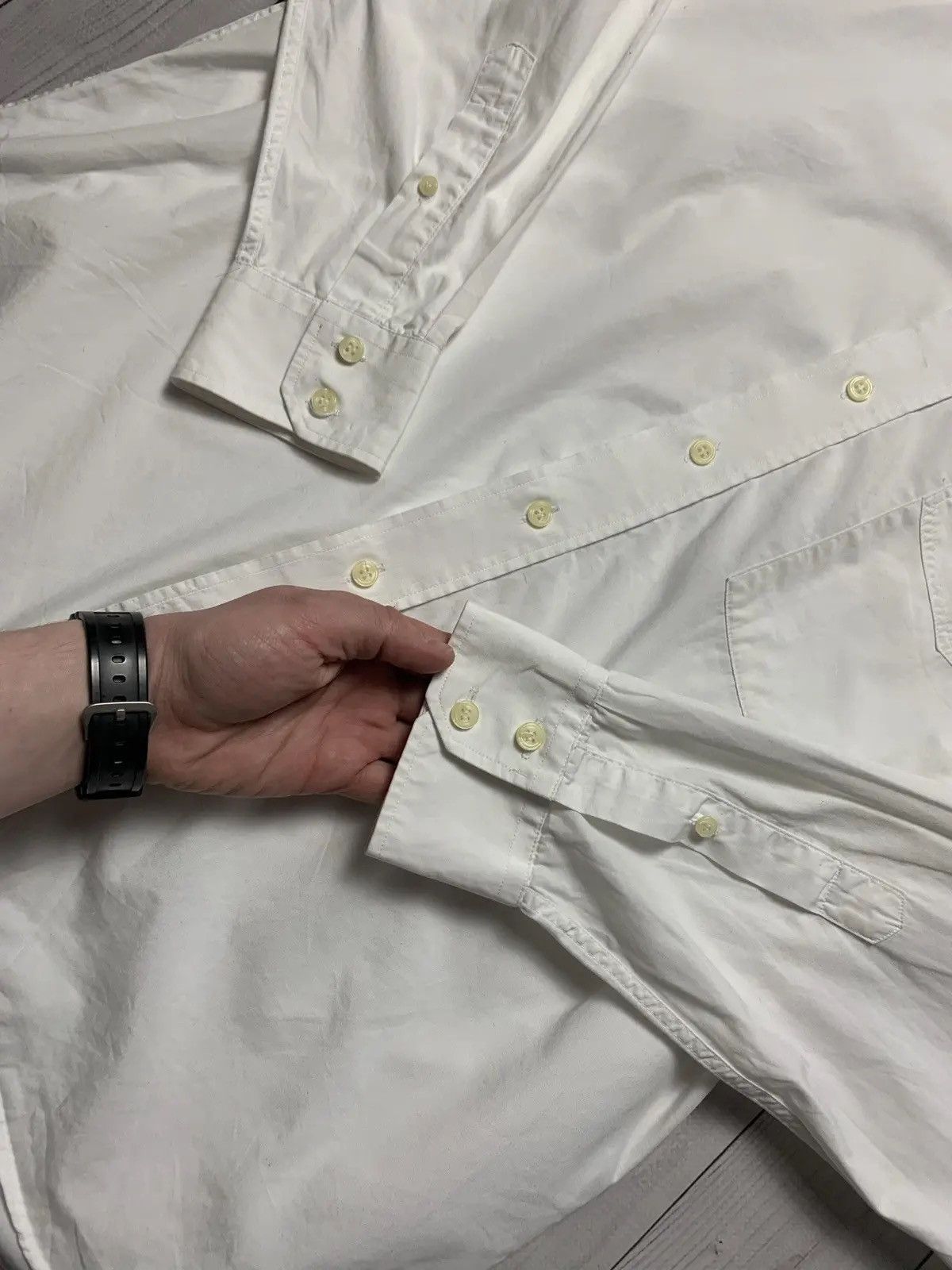 Burberry Vintage Burberry's shirt white size L rare Size US L / EU 52-54 / 3 - 4 Thumbnail