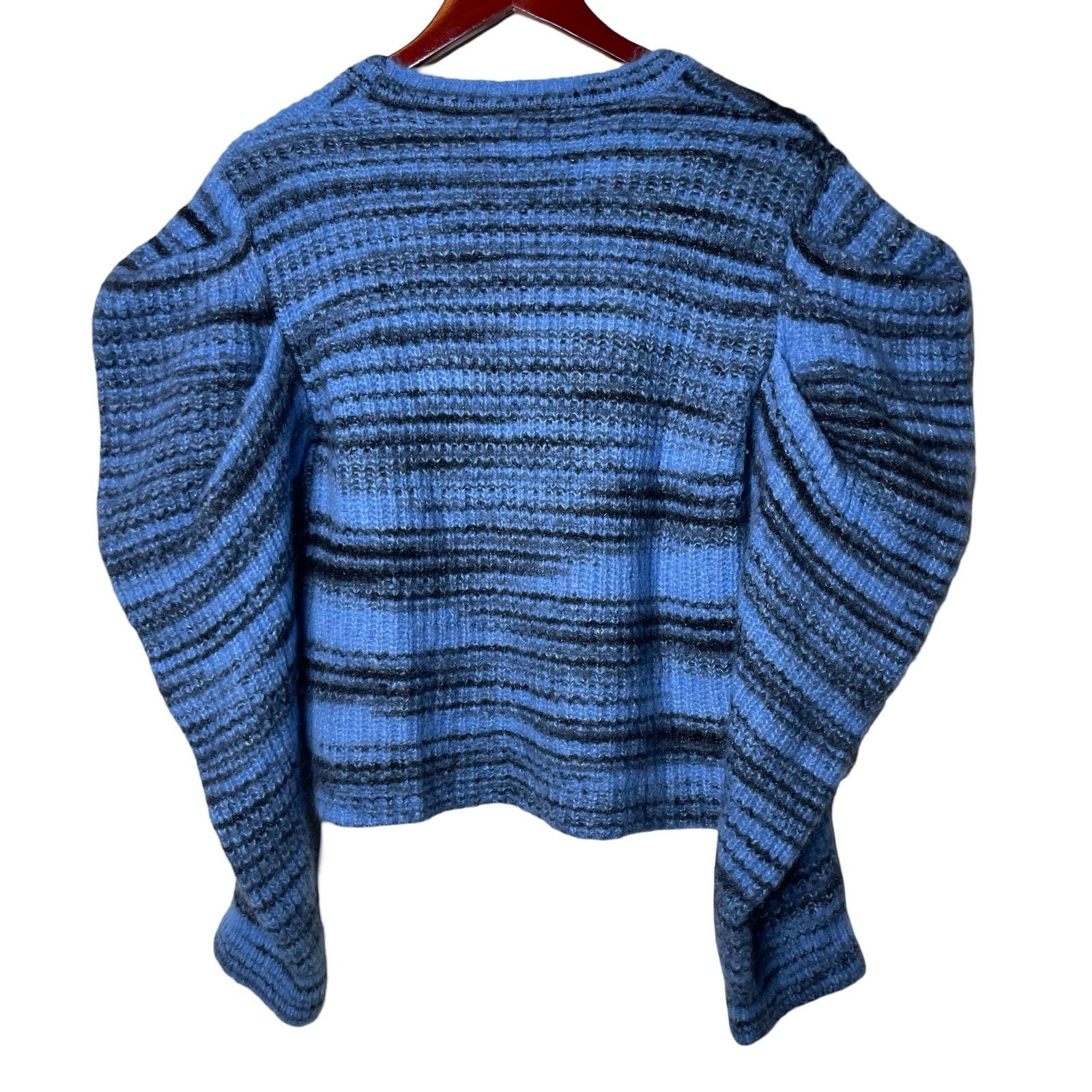 NAADAM Naadam Space-Dye Puff-Sleeve Alpaca Blend Cardigan Sweater L Size L / US 10 / IT 46 - 4 Thumbnail
