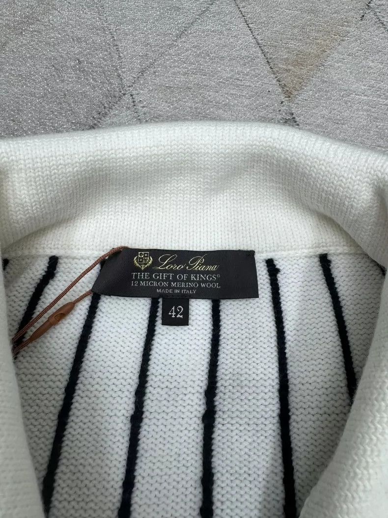 Loro Piana LORO PIANA A wool knit cardigan Size US L / EU 52-54 / 3 - 5 Thumbnail