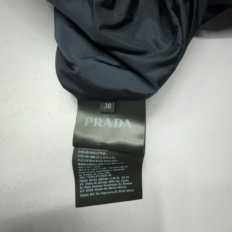 Prada Prada Blue Hooded Zip-Up Casual Jacket Size US S / EU 44-46 / 1 - 1 Thumbnail