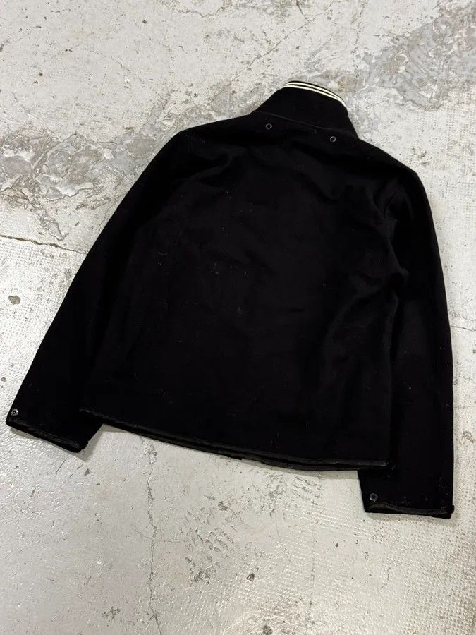 Stone Island Stone Island Black Wool Sailor Bomber Jacket Size US L / EU 52-54 / 3 - 10 Thumbnail