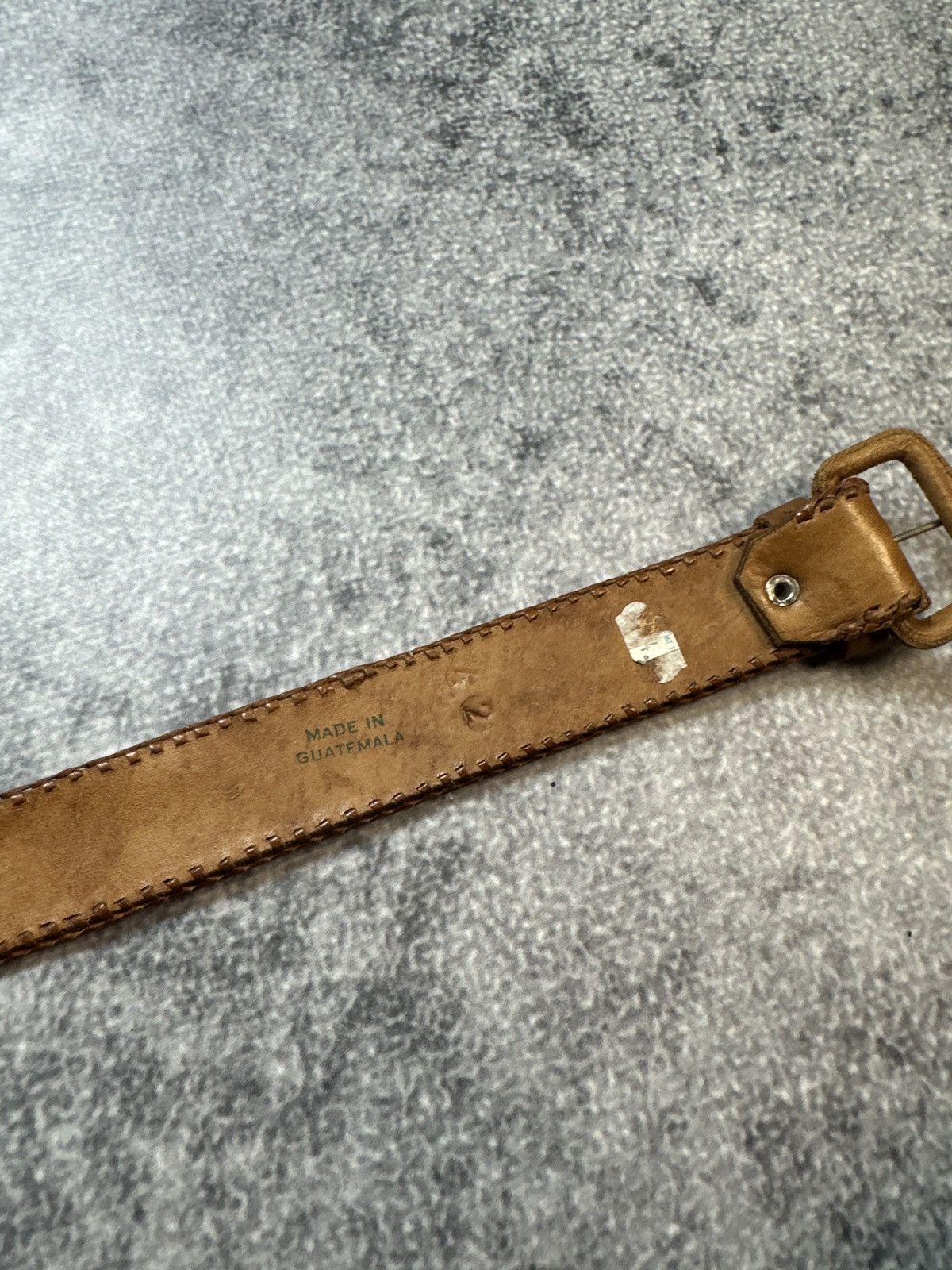 Leather Vintage Indians Cowboy Leather Belts Streetwear Avant Garde Size ONE SIZE - 3 Thumbnail