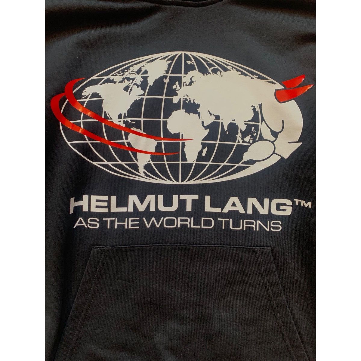 Helmut Lang HELMUT LANG AS THE WORLD TURNS HOODIE Size US S / EU 44-46 / 1 - 12 Thumbnail