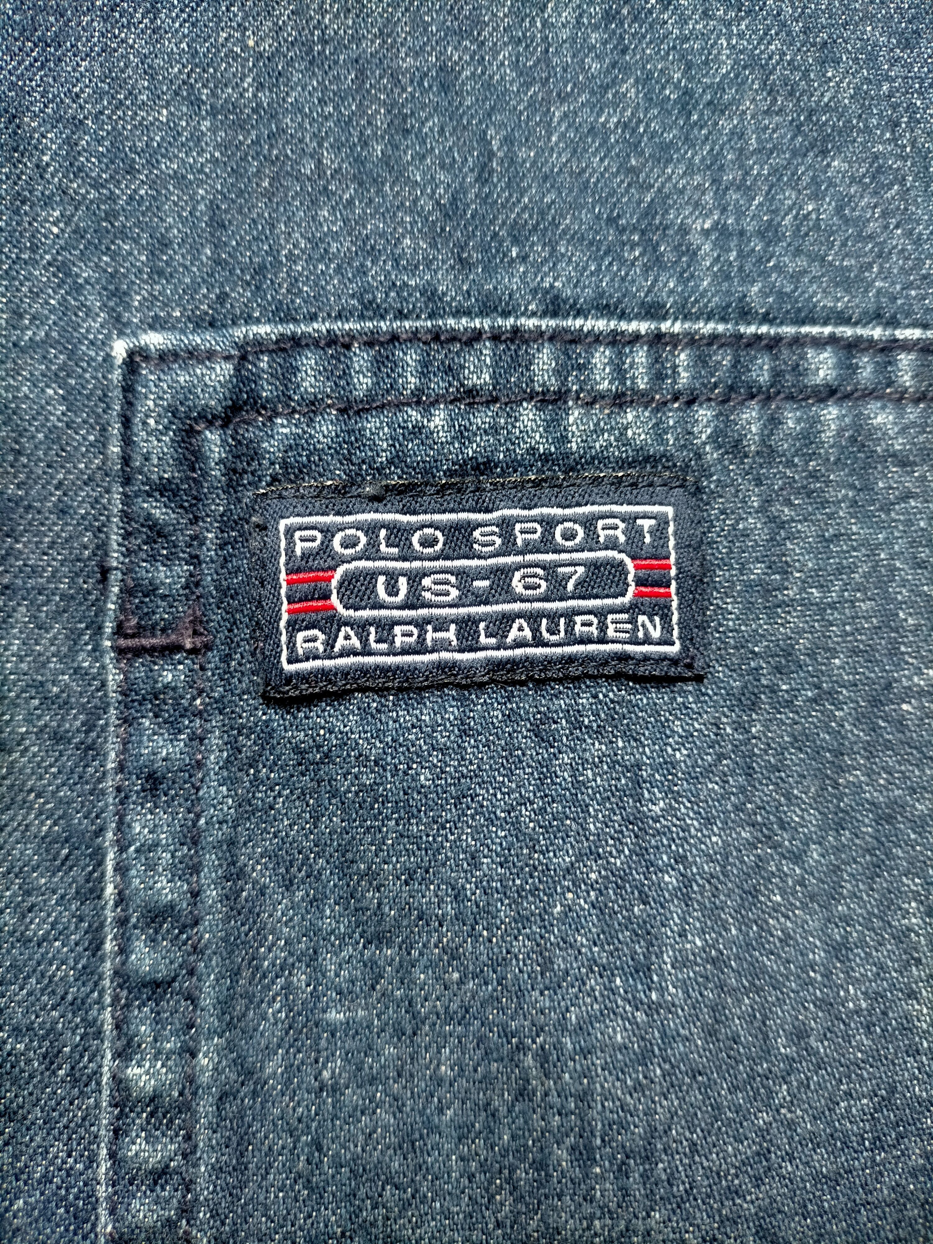Polo Ralph Lauren Polo Sport Ralph Lauren Denim Pullover Jeans Size US L / EU 52-54 / 3 - 10 Thumbnail