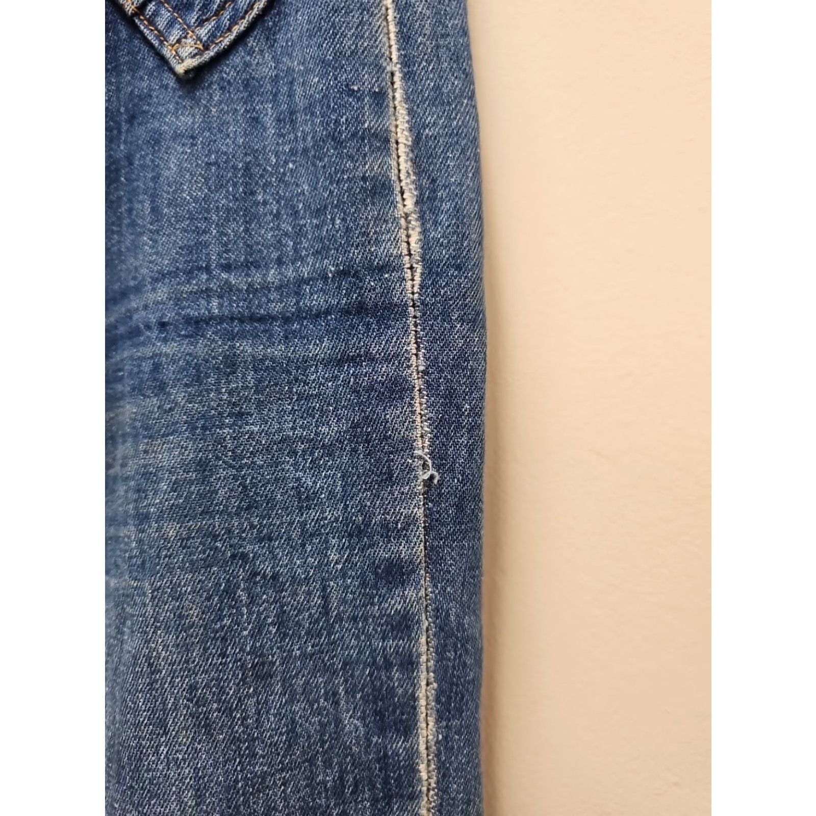 Vintage VINTAGE Landlubber Boho Hippie Patch Jeans - size 11 - Waist 30x32 Size 30" / US 8 / IT 44 - 5 Thumbnail