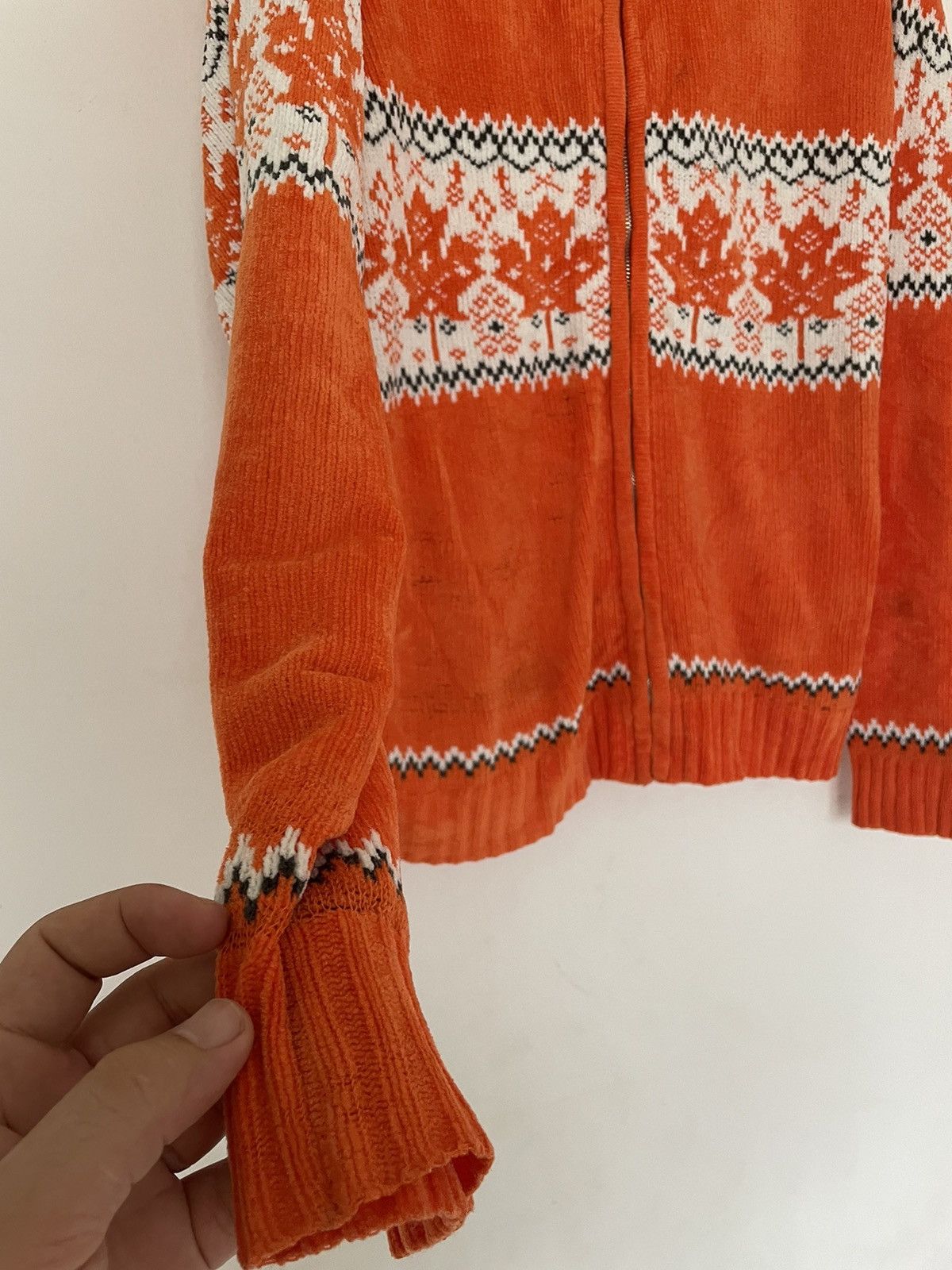 Japanese Brand FOGATY HOUSE KNIT SWEATSHIRT WITH HOODIE Size US L / EU 52-54 / 3 - 2 Thumbnail