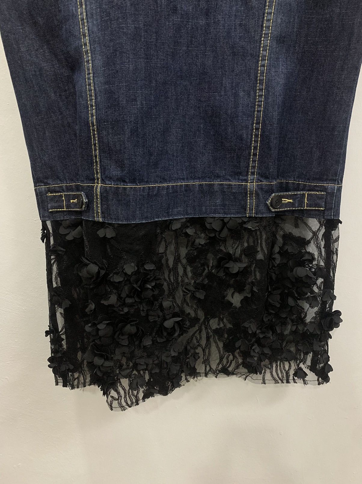 Other LUTZ HUELLE UNSTRUCTURED - HYBRID - DENIM & FLOWER POP LACE Size S / US 4 / IT 40 - 10 Thumbnail