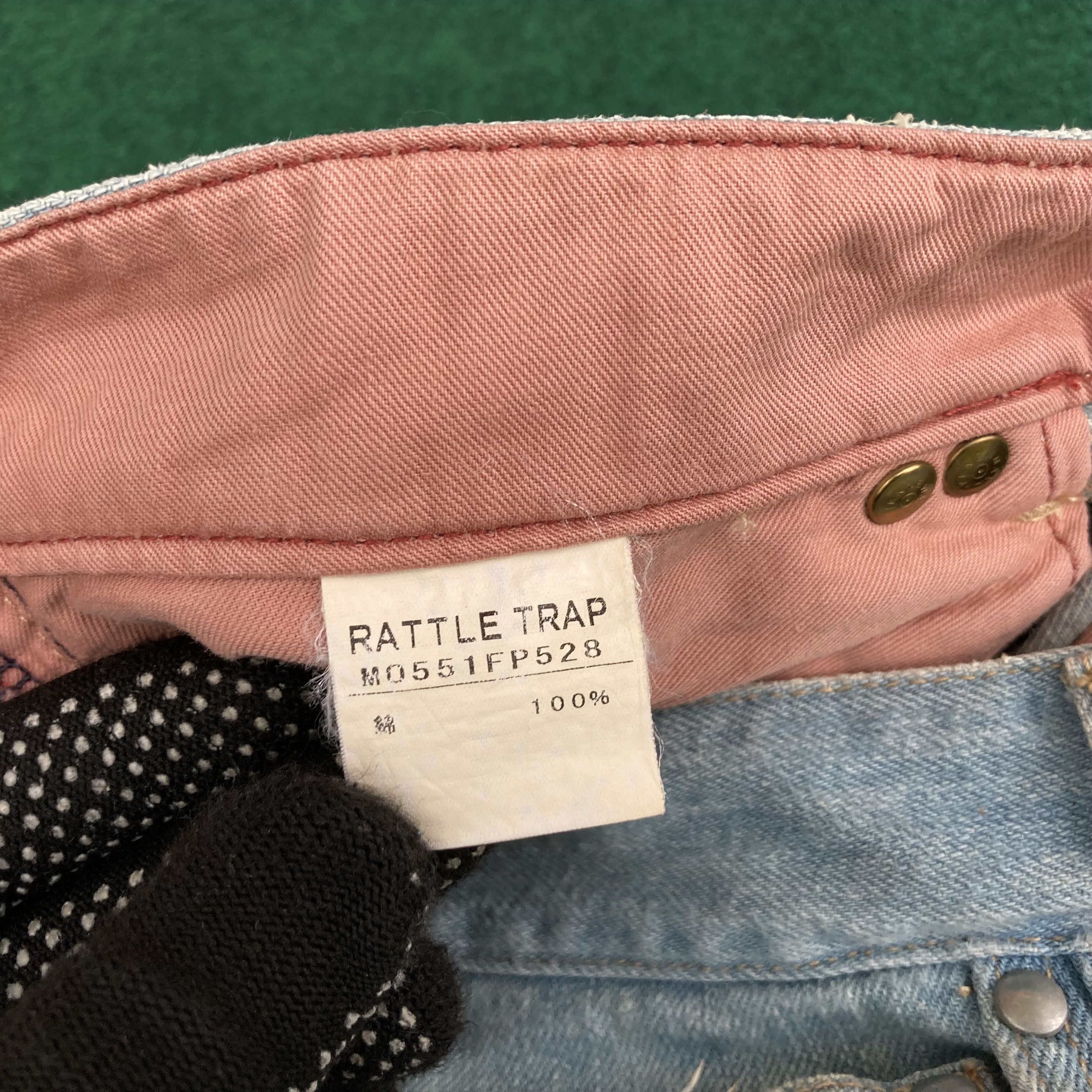 20471120 × Hysteric Glamour × Tornado Mart Vtg Rattle Trap Trouser Sz 34 Jeans Size US 34 / EU 50 - 4 Thumbnail