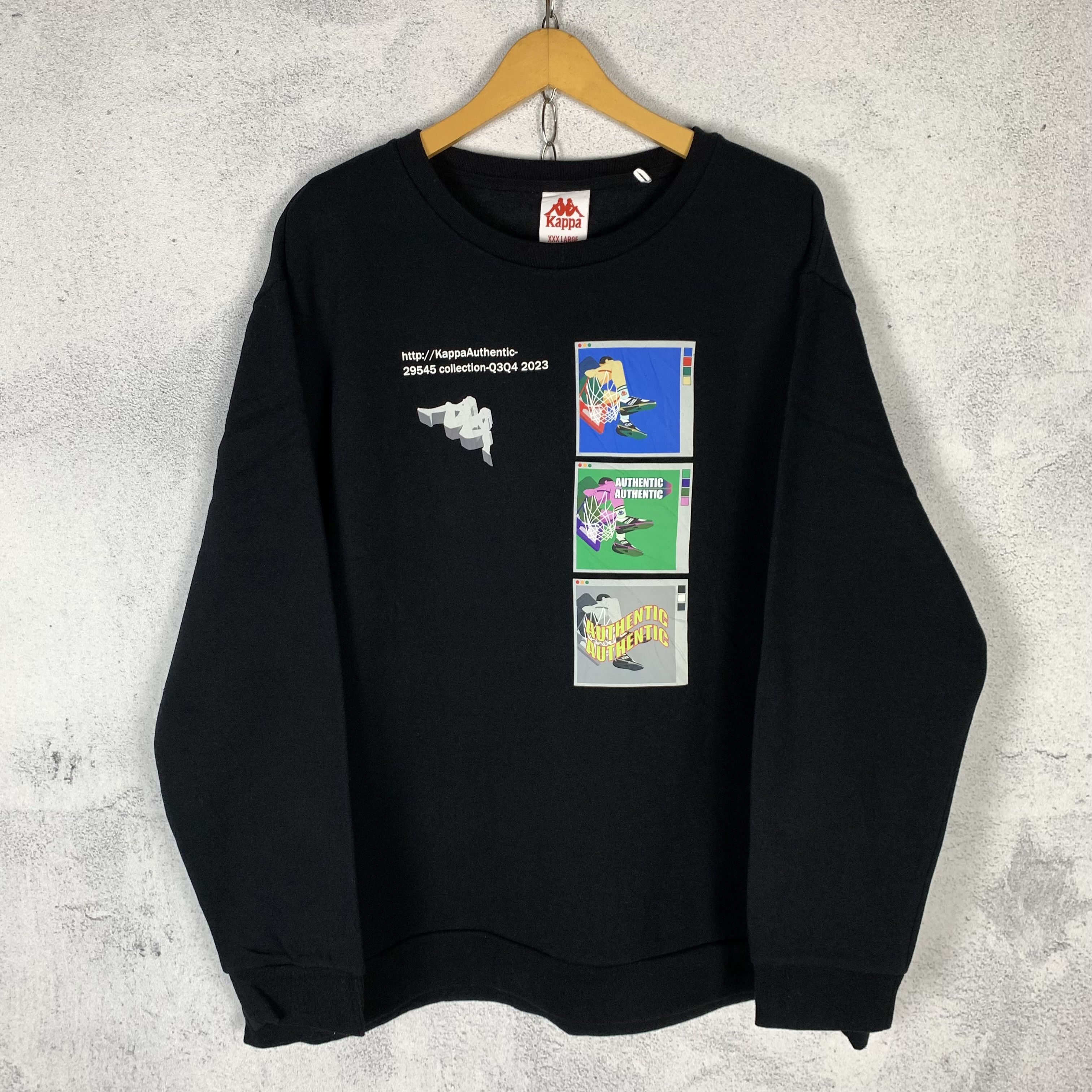 Kappa Kappa Authentic 29545 Collection Q3Q4 2023 Sweatshirt Size US XXL / EU 58 / 5 - 1 Thumbnail