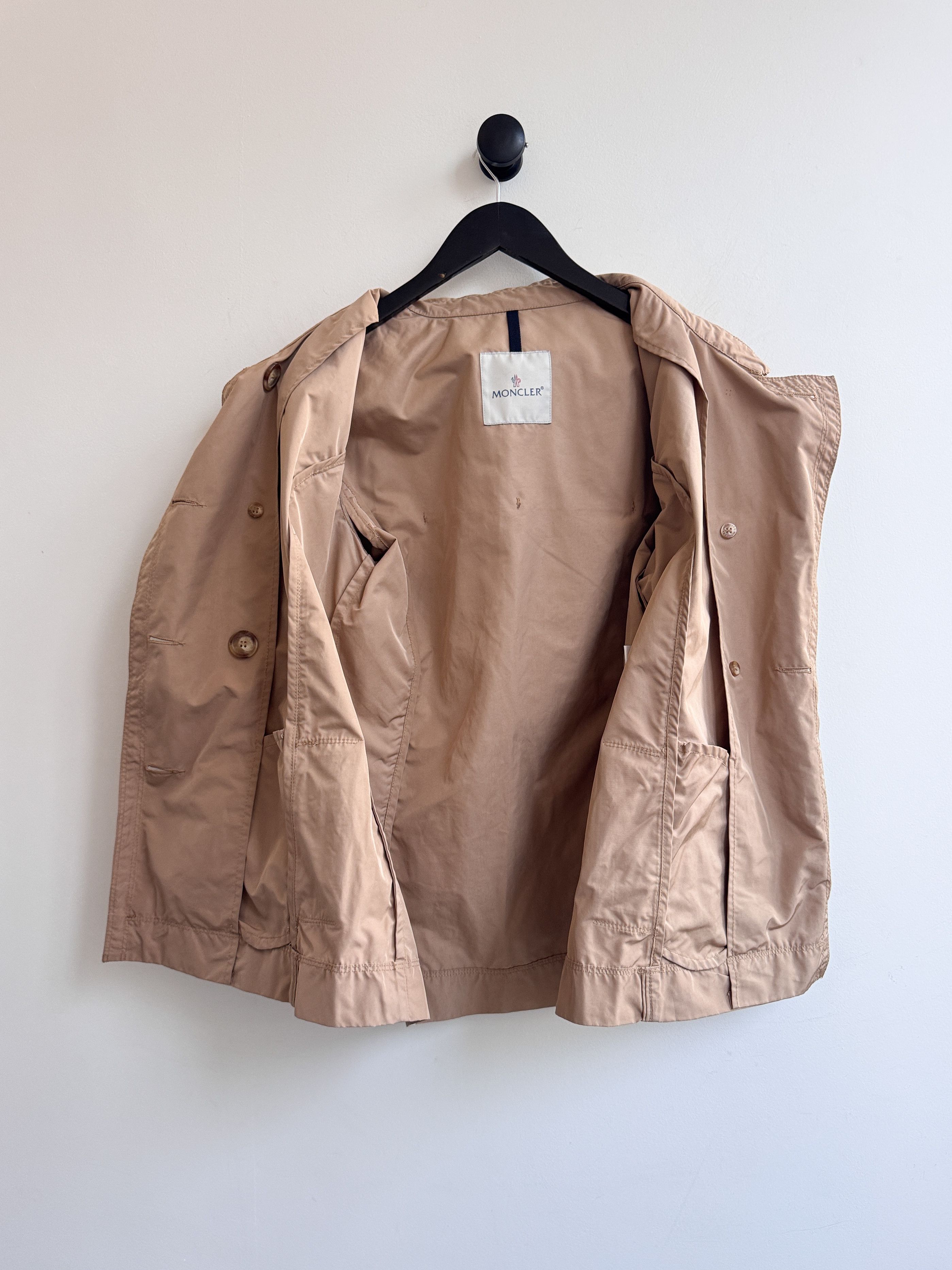Moncler Moncler Light Trench Coat Jacket Size XS / US 0-2 / IT 36-38 - 3 Thumbnail