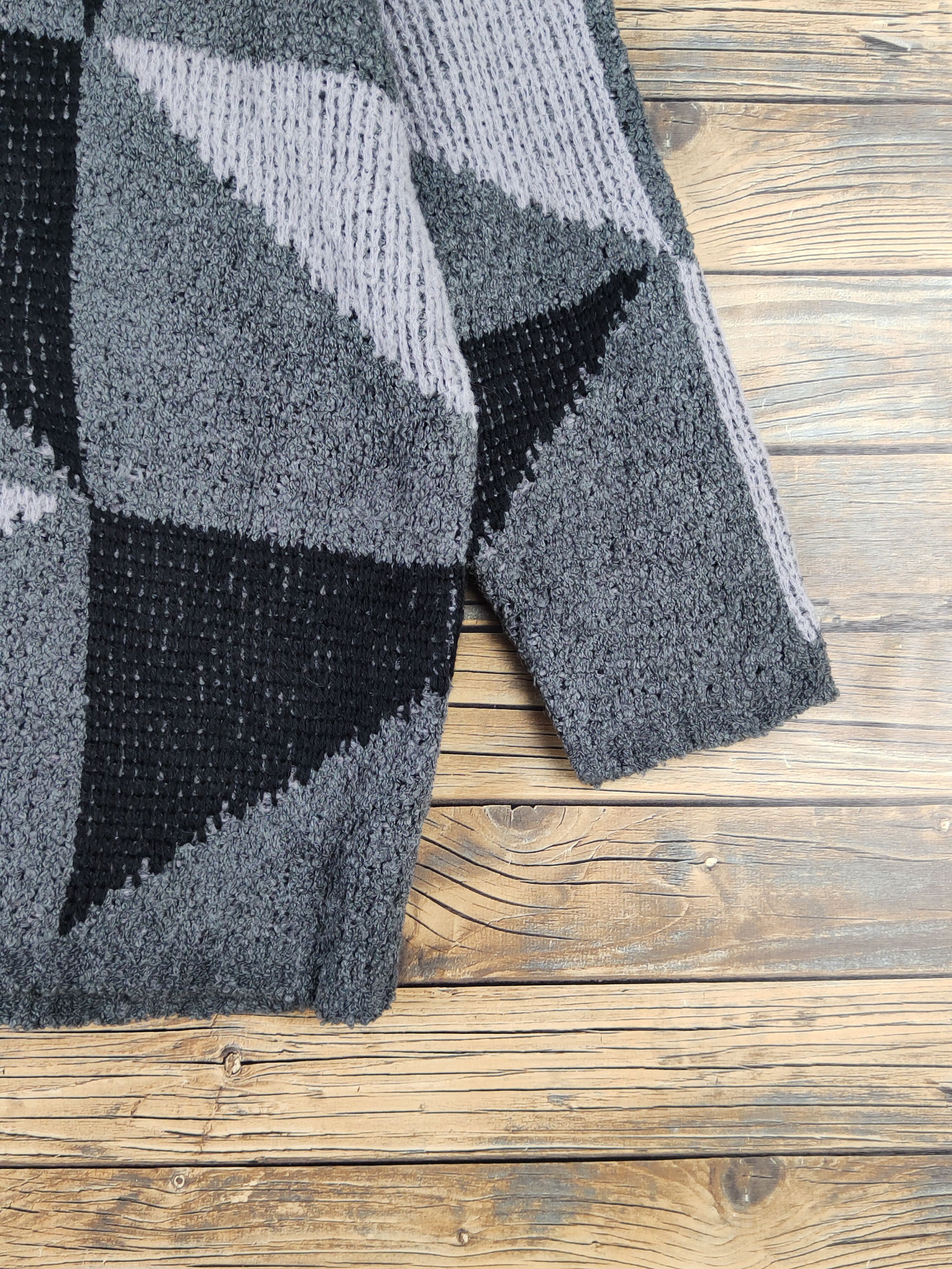 Homespun Knitwear Epris Claire Dark Gray Knitwear Sweatshirts #W1349 Size M / US 6-8 / IT 42-44 - 6 Thumbnail