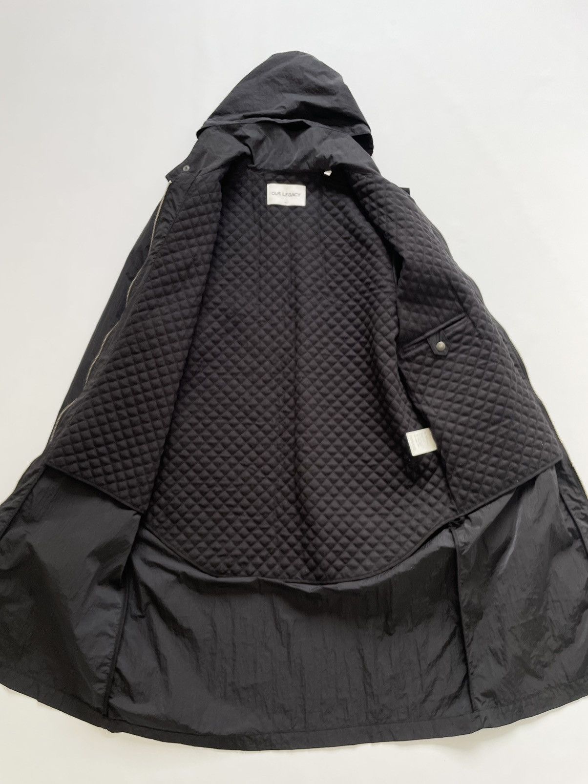 Our Legacy A/W 14 ‘Black Wave’ Nylon Parka Size US M / EU 48-50 / 2 - 13 Thumbnail