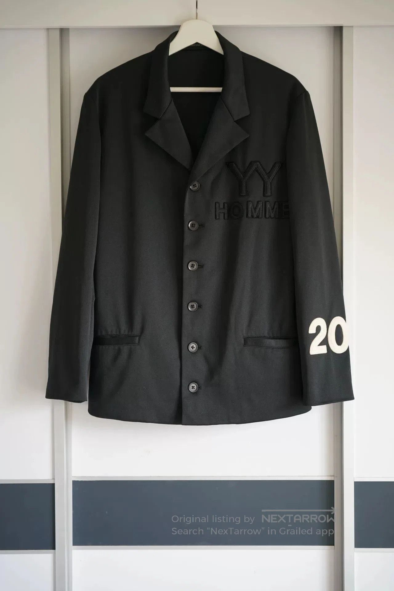 Yohji Yamamoto yohji yamamoto black digital embroidery suit. Size US M / EU 48-50 / 2 - 1 Thumbnail