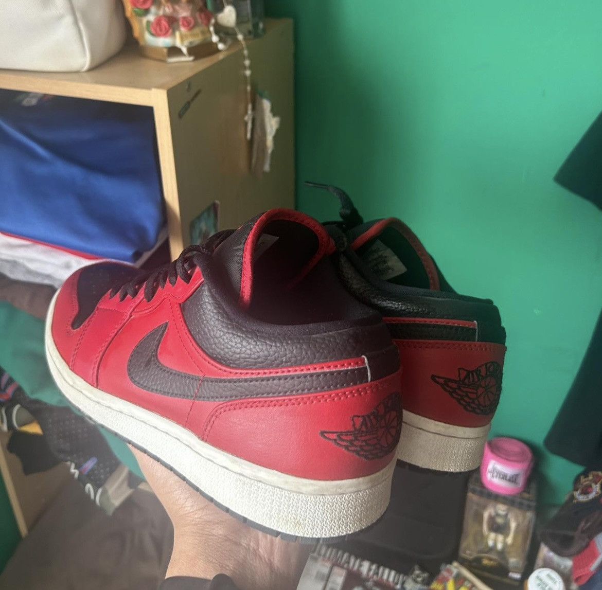 Jordan Brand Jordan 1 red and black Size US 9 / EU 42 - 6 Thumbnail