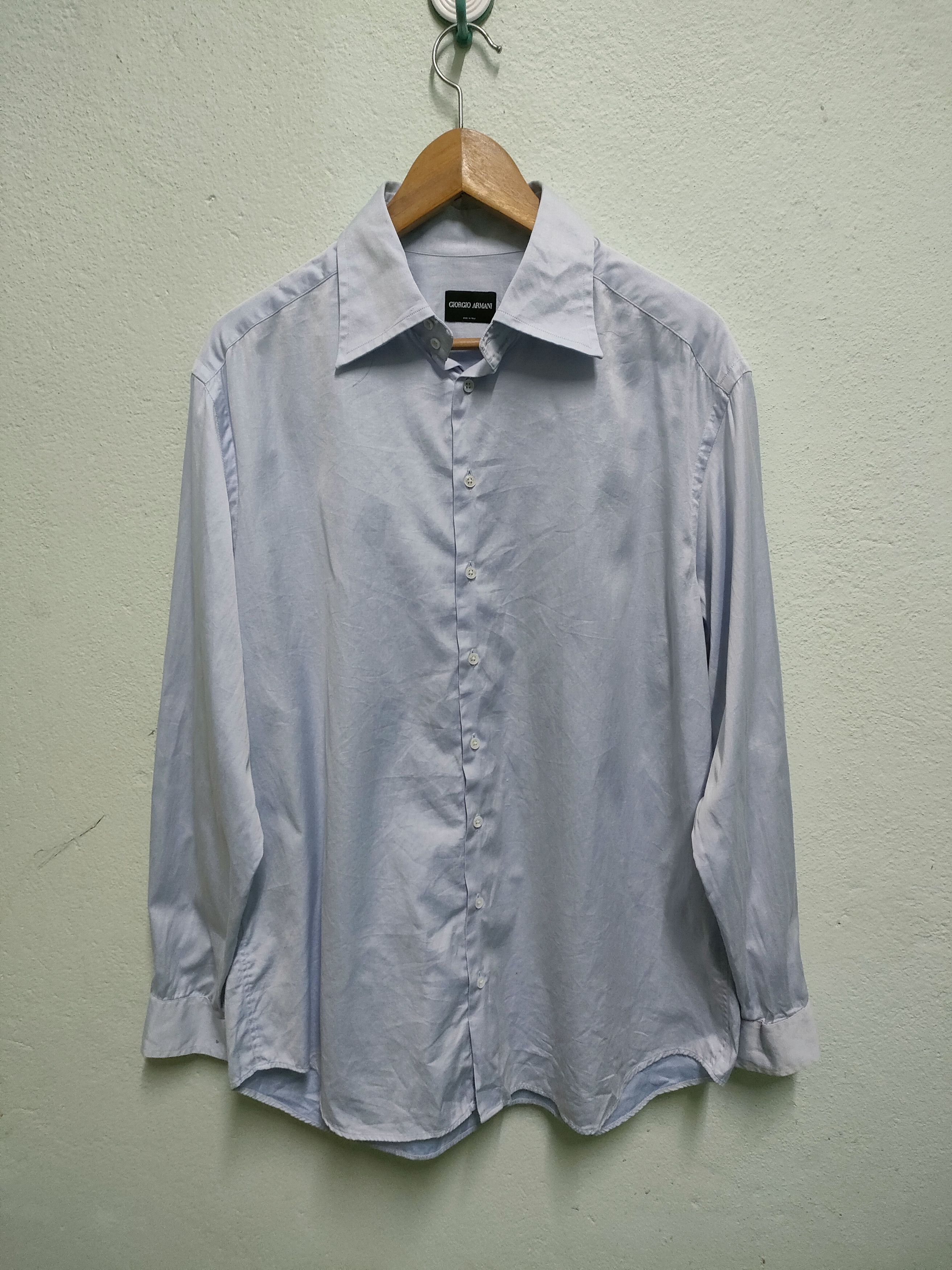 Giorgio Armani Giorgio Armani Button Ups Size US L / EU 52-54 / 3 - 1 Thumbnail