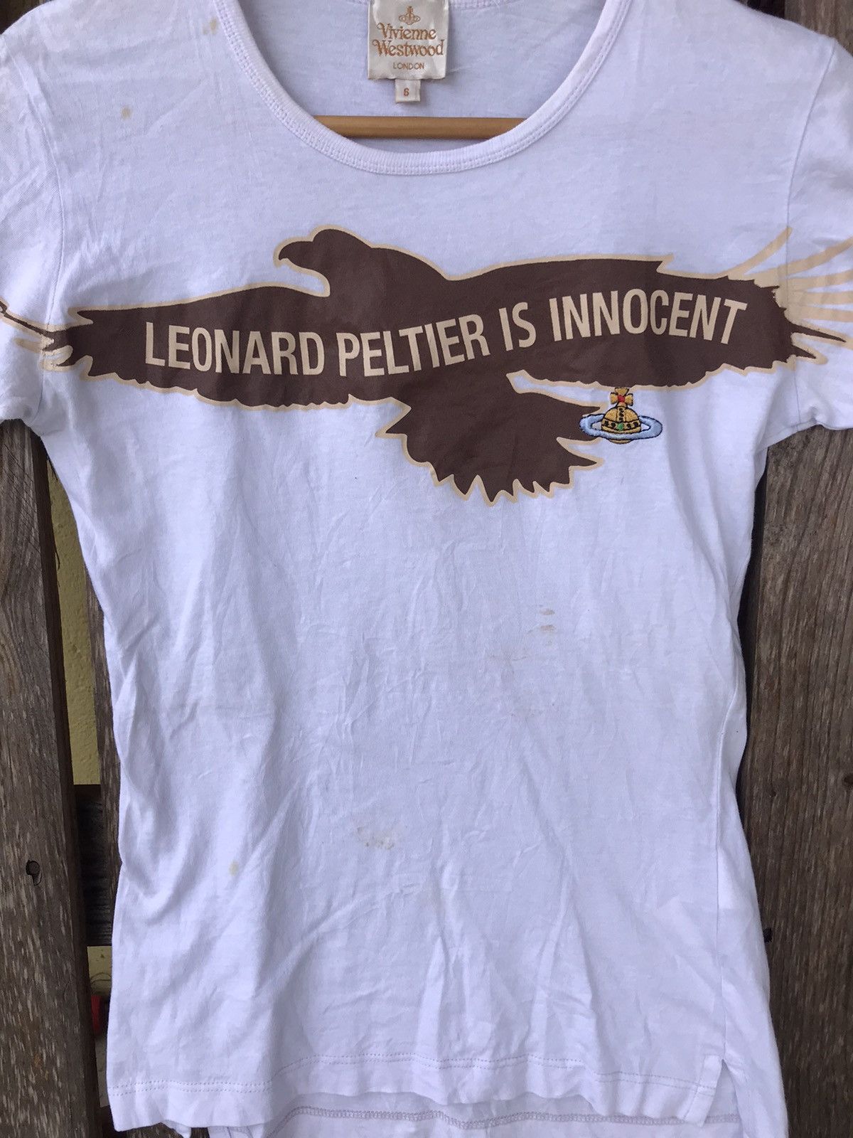 Vivienne Westwood Vivienne Westwood Leonard Peltier Is Innocent Tee Size M / US 6-8 / IT 42-44 - 4 Thumbnail