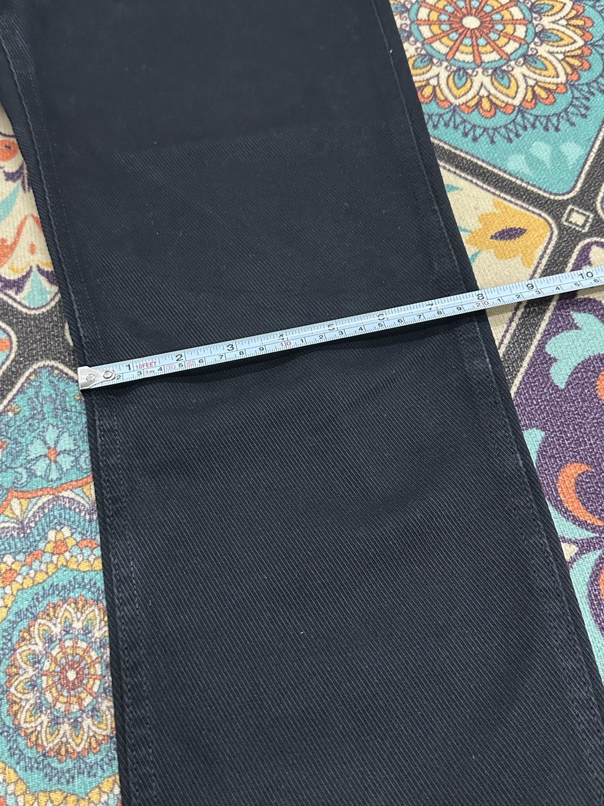 Nepenthes Nepenthes Japan Black Selvedge Denim Pants Size US 29 - 13 Thumbnail