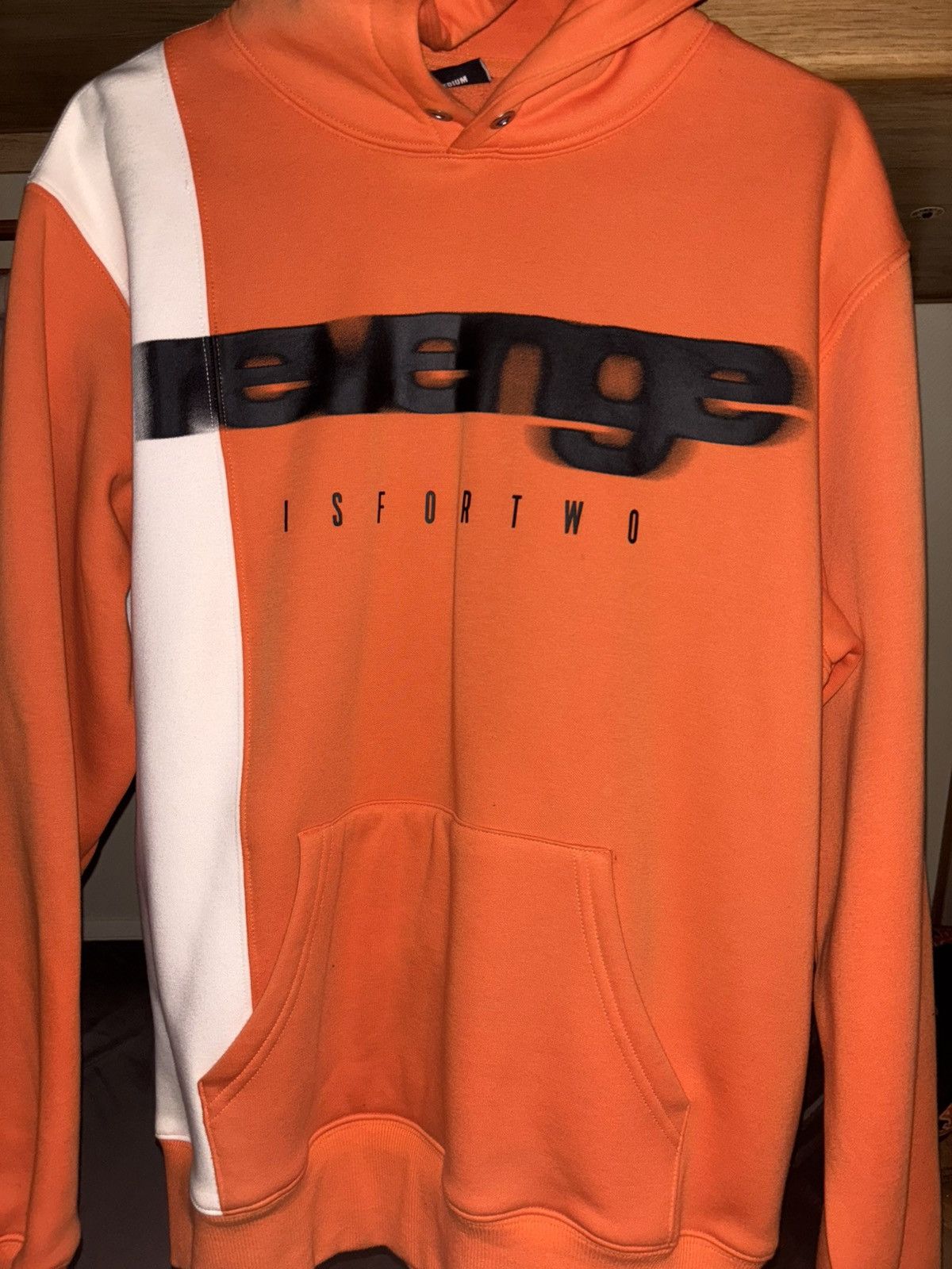 Revenge Revenge Orange Stripe Hoodie Size US M / EU 48-50 / 2 - 1 Thumbnail