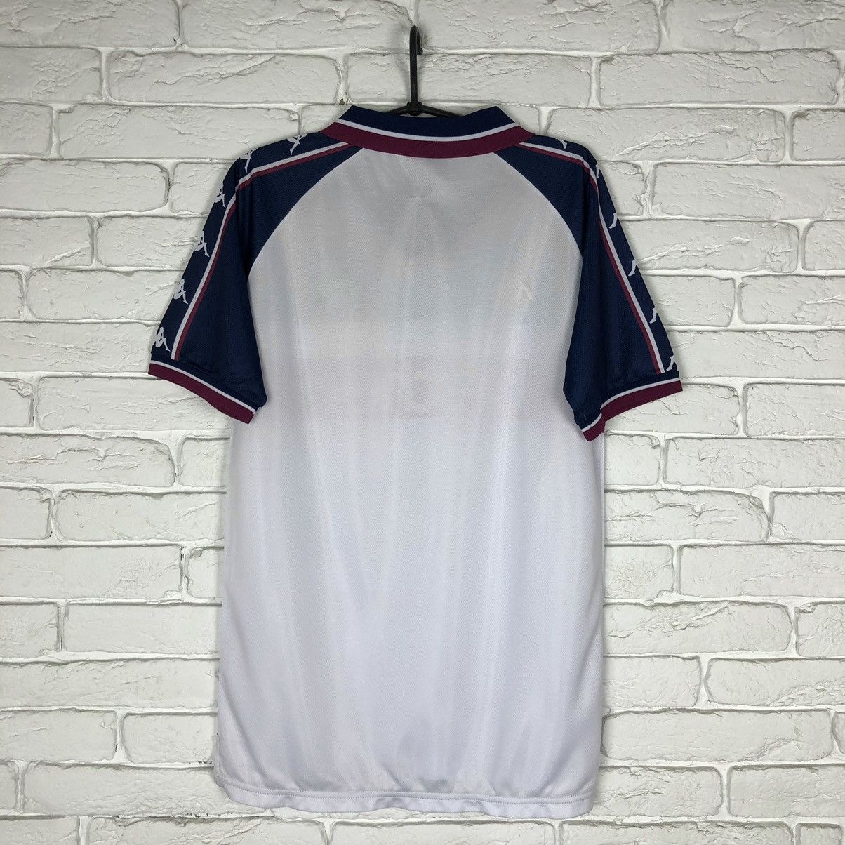 Kappa Retro copy Manchester City 1997 1998 away jersey Size US S / EU 44-46 / 1 - 4 Thumbnail