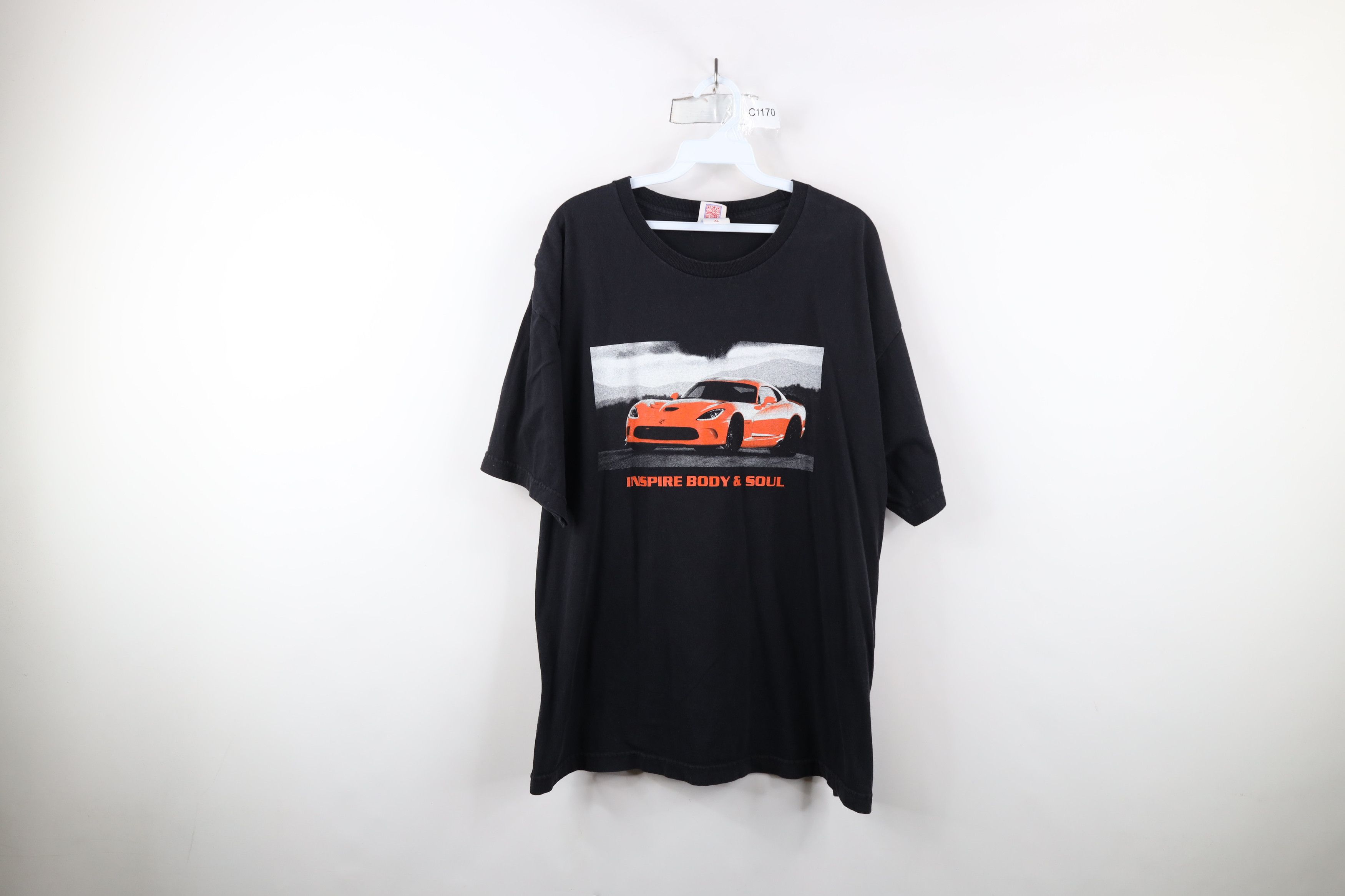 Vintage Vintage Y2K Viper Car Racing Short Sleeve T-Shirt Black USA Size US XL / EU 56 / 4 - 1 Thumbnail