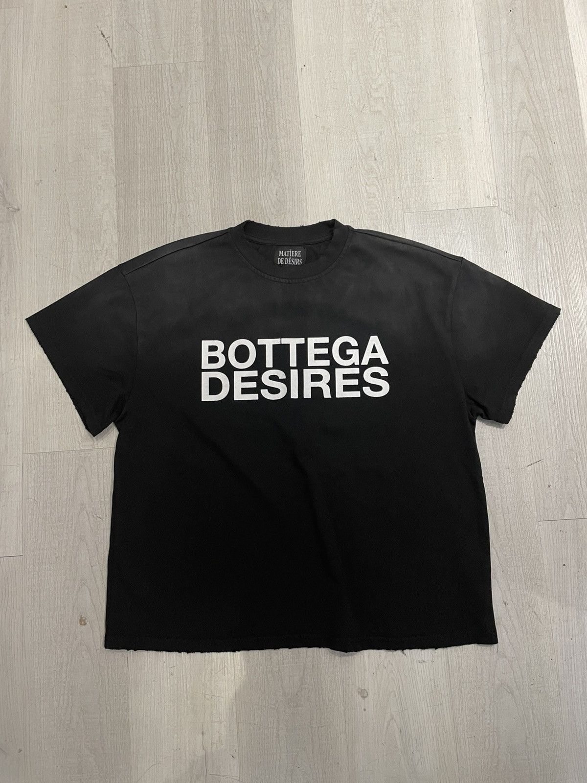 Bottega Desires Souvenir T-Shirt Black M