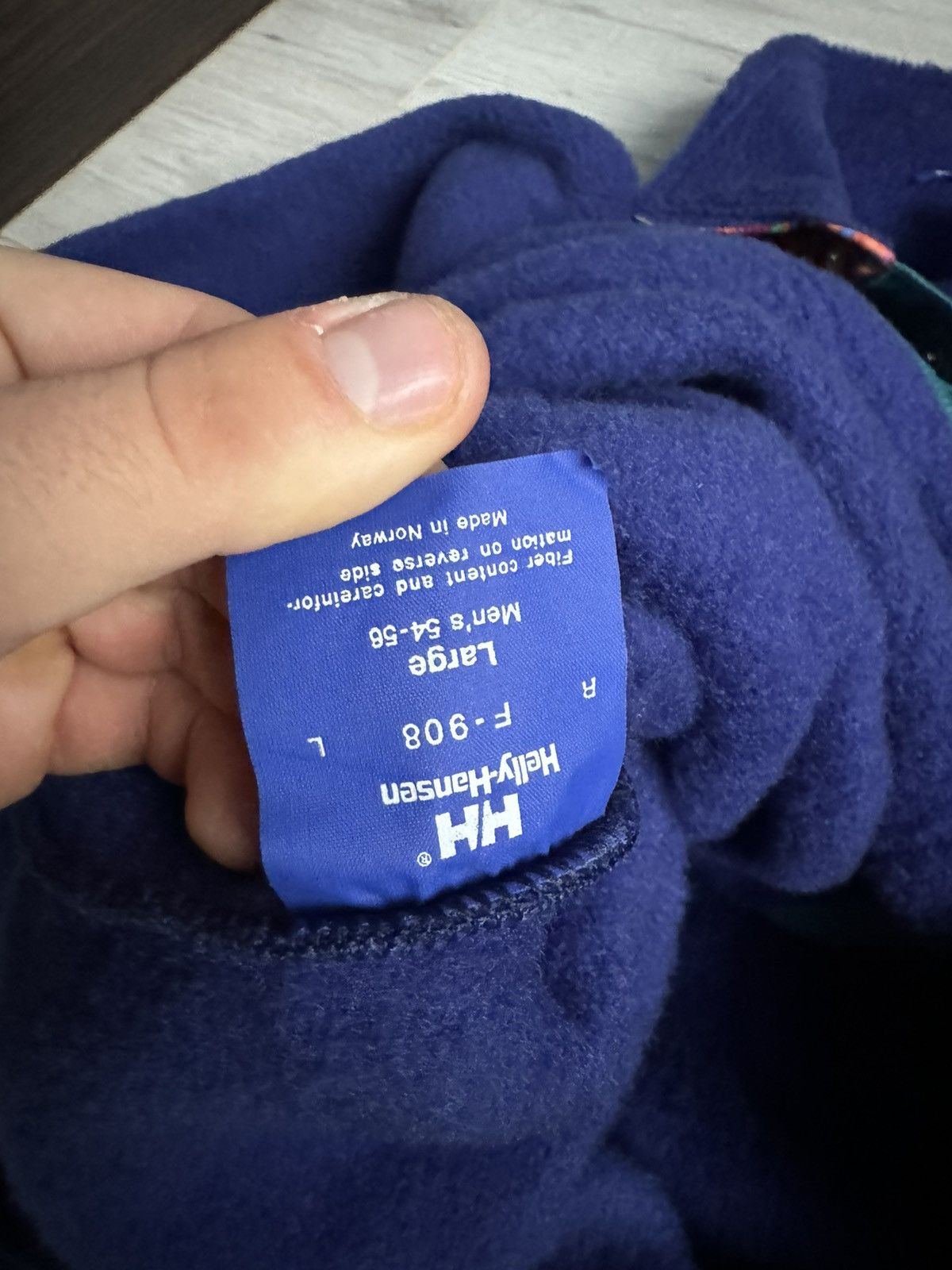 Helly Hansen × Vintage Vintage Outdoor Cozy fleece jacket 90’s Helly Hansen Size US L / EU 52-54 / 3 - 7 Thumbnail