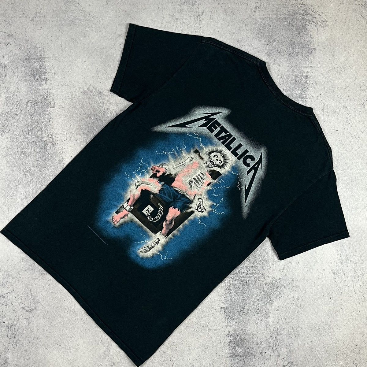 Band Tees Vintage Metallica Ride The Lightning rock band tee 90’s Size US S / EU 44-46 / 1 - 2 Thumbnail