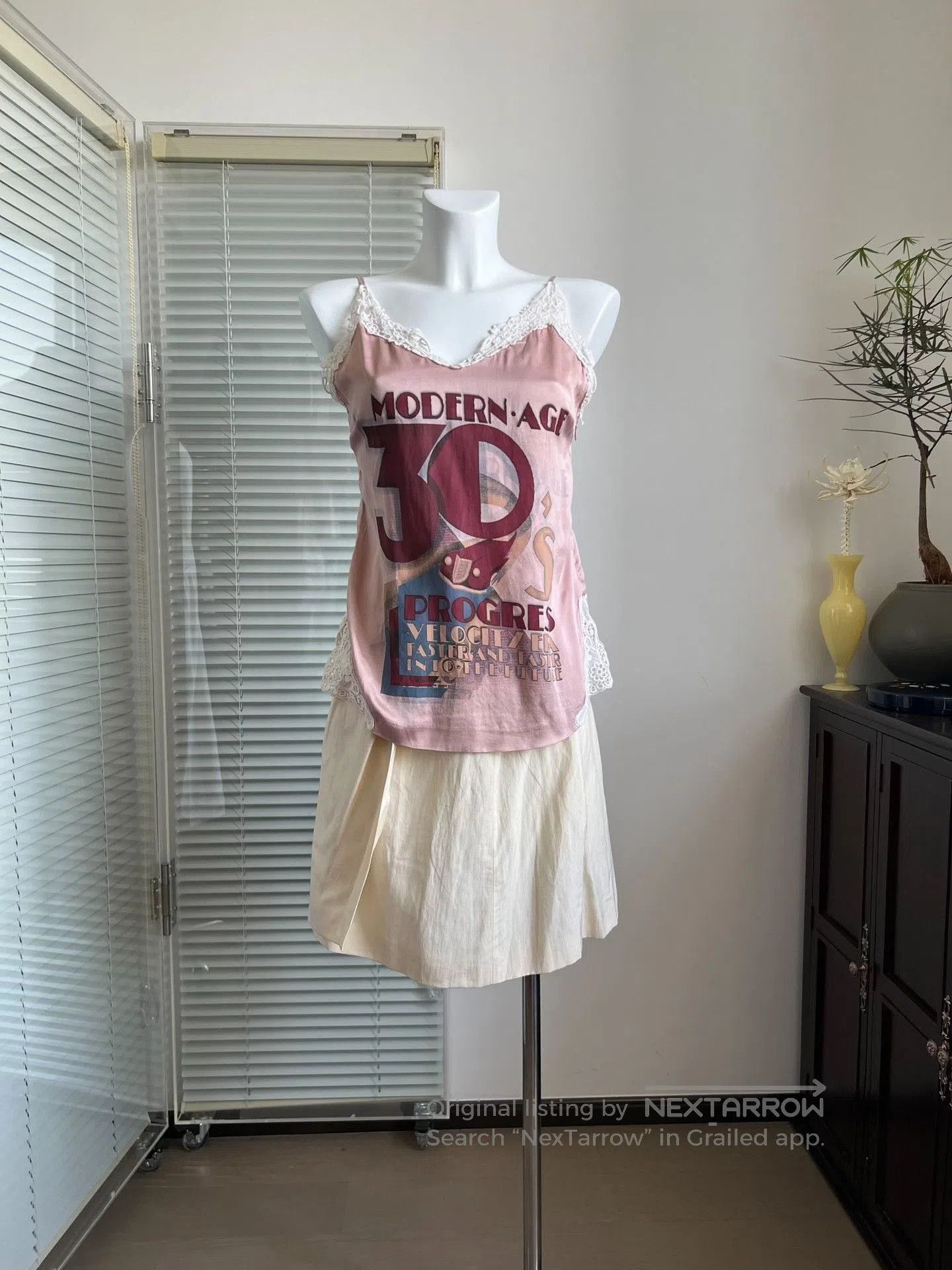Dolce & Gabbana D&G Silk Printed Camisole Top. Size M / US 6-8 / IT 42-44 - 1 Thumbnail