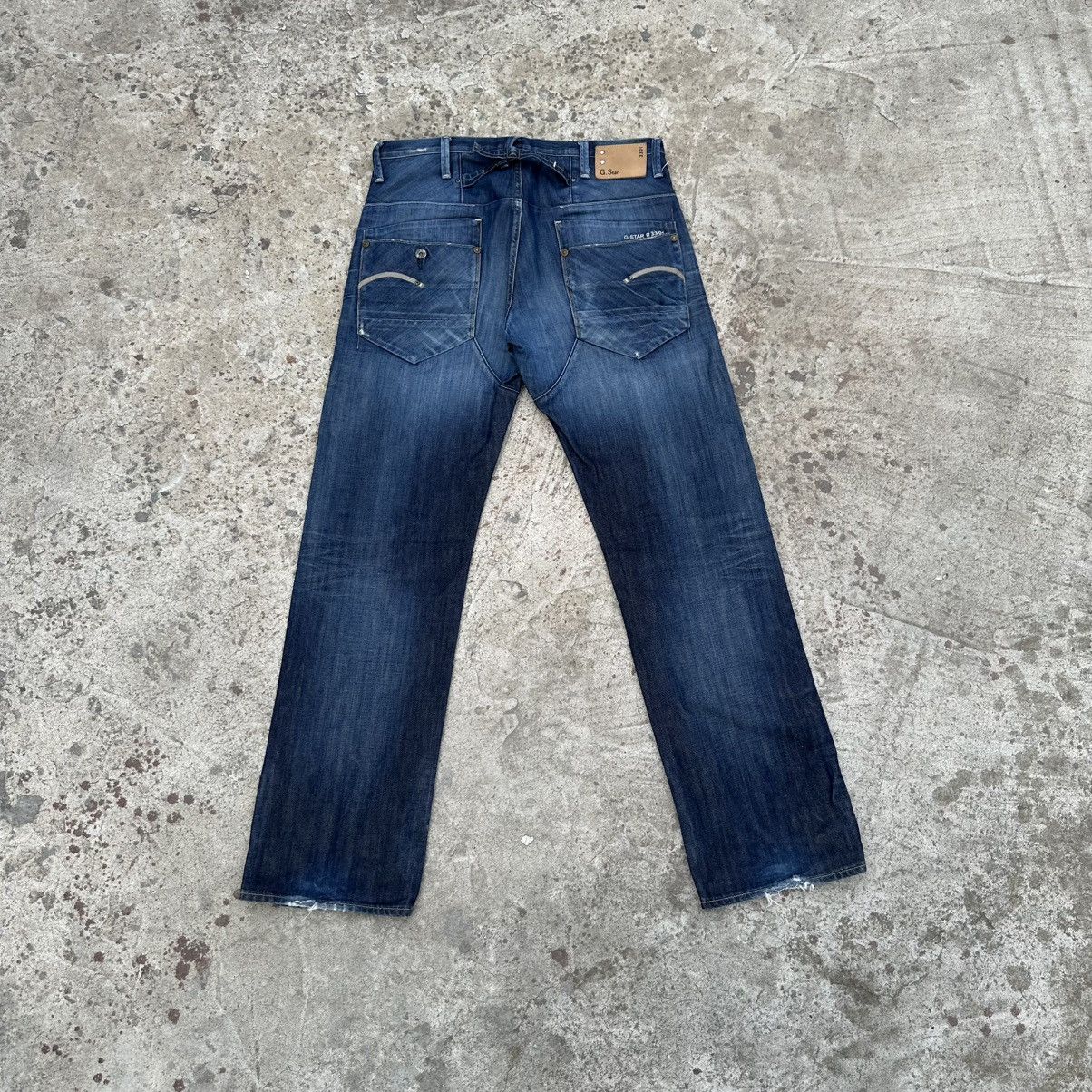 G-Star Vintage G Star Raw 3301 Jeans W34xL34 Pants Crazy Fit Y2K Size US 34 / EU 50 - 10 Thumbnail