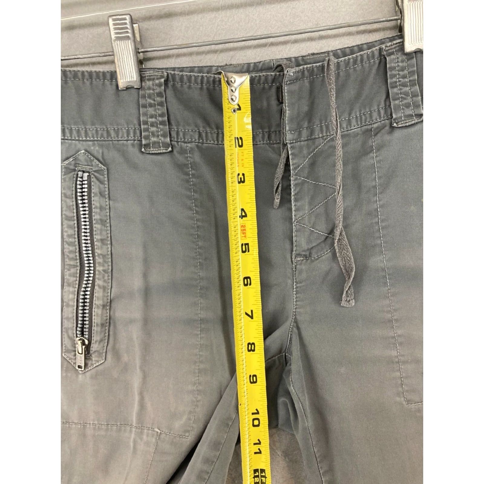 Athleta Athleta Pants Women's 29 Gray Relaxed Wide-Leg Convertible Outdoor Shirt? Size 29" - 4 Thumbnail