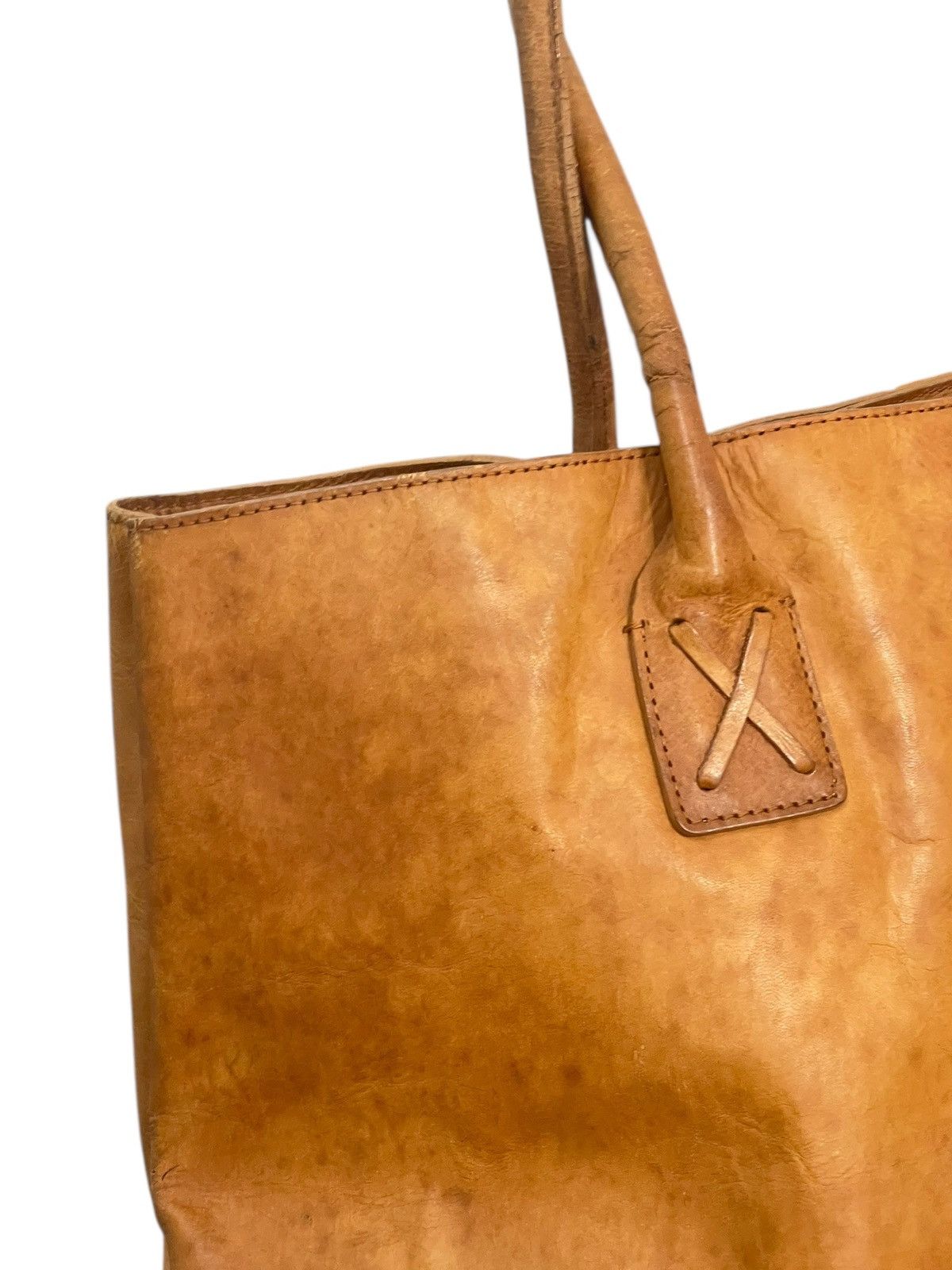 Genuine Leather Full Leather Patina Unknown Tote Shoulder Bag 2🟩2 Size ONE SIZE - 21 Thumbnail