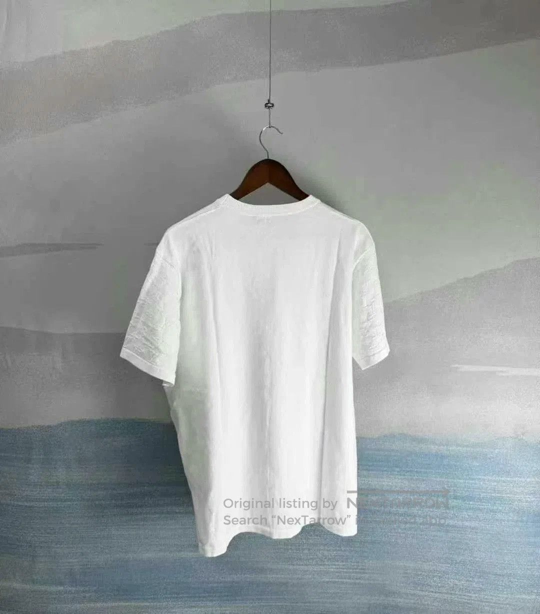 Louis Vuitton Louis Vuitton White Printed Short Sleeve T. Size US L / EU 52-54 / 3 - 3 Thumbnail