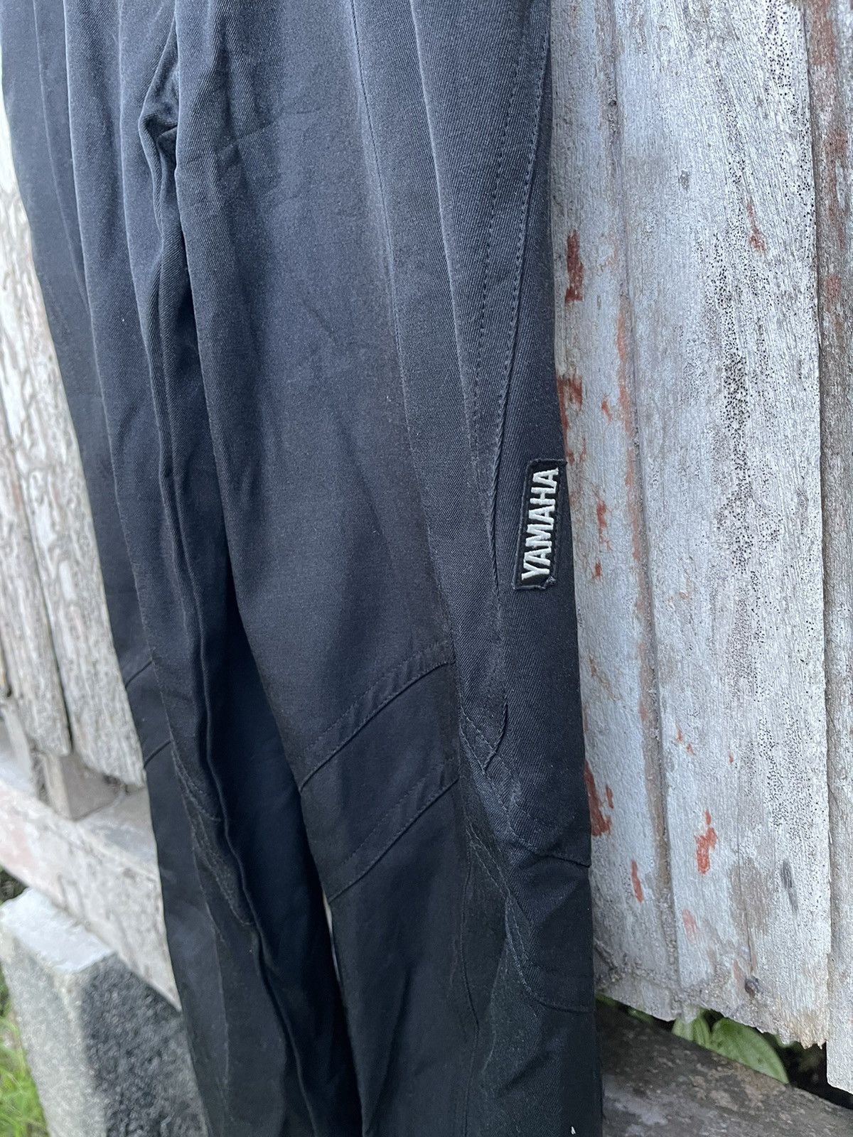 Vintage Yamaha Technical Snow Bib Overalls (Black / JASPO L) Size US 30 / EU 46 - 10 Thumbnail