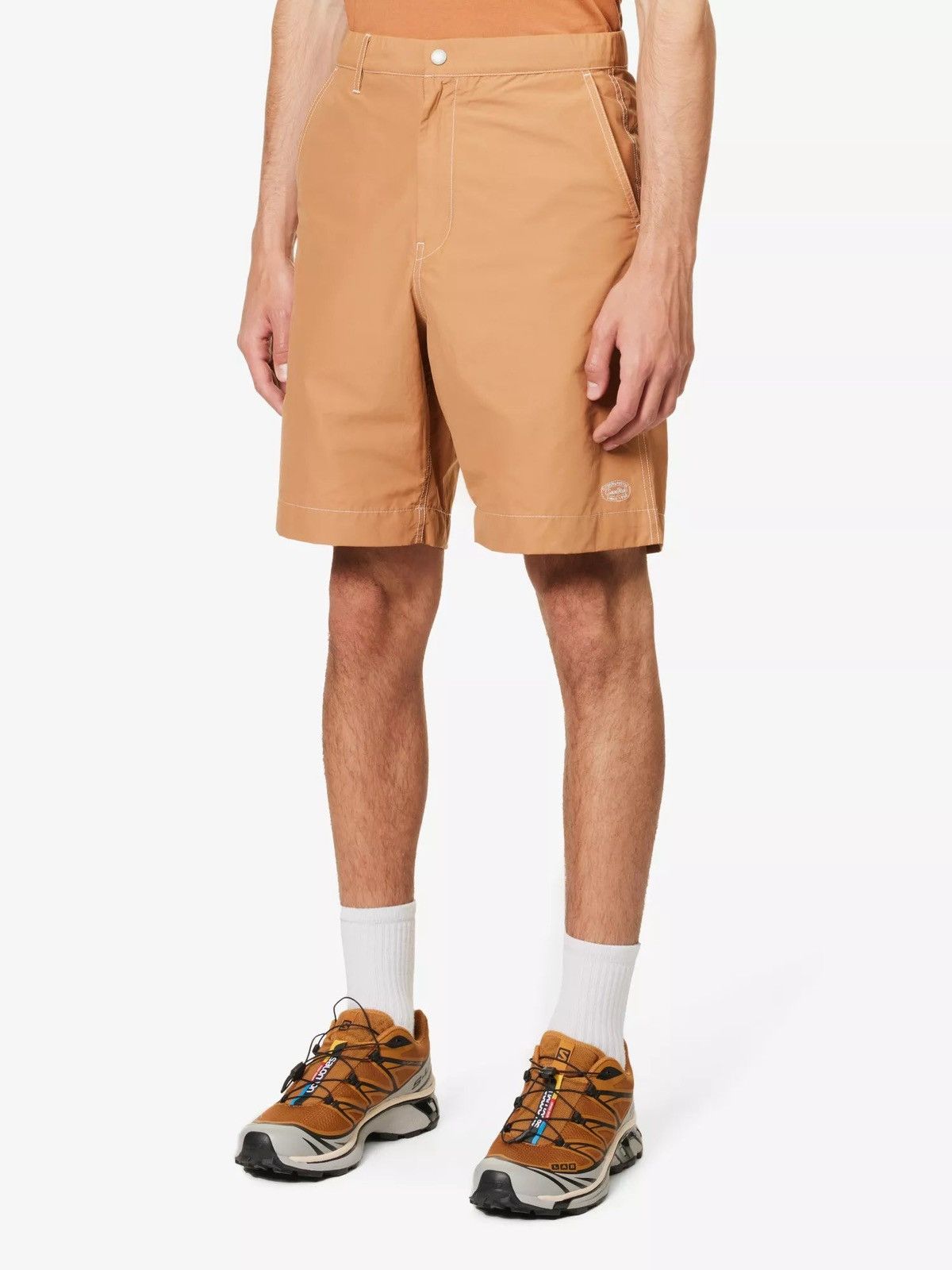 Snow Peak Snow Peak Light Mountain Brown Cloth Shorts Size US 32 / EU 48 - 4 Thumbnail
