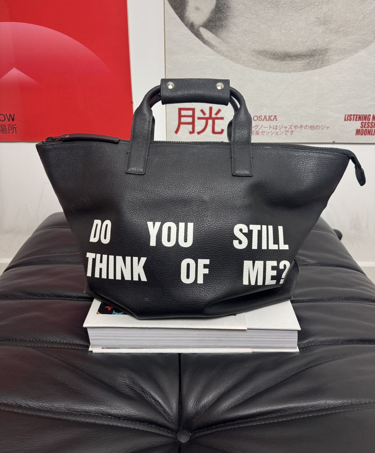 Misbhv MISBHV Designer Leather Hand Bag Do You Still Think Of Me? Size ONE SIZE - 1 Thumbnail
