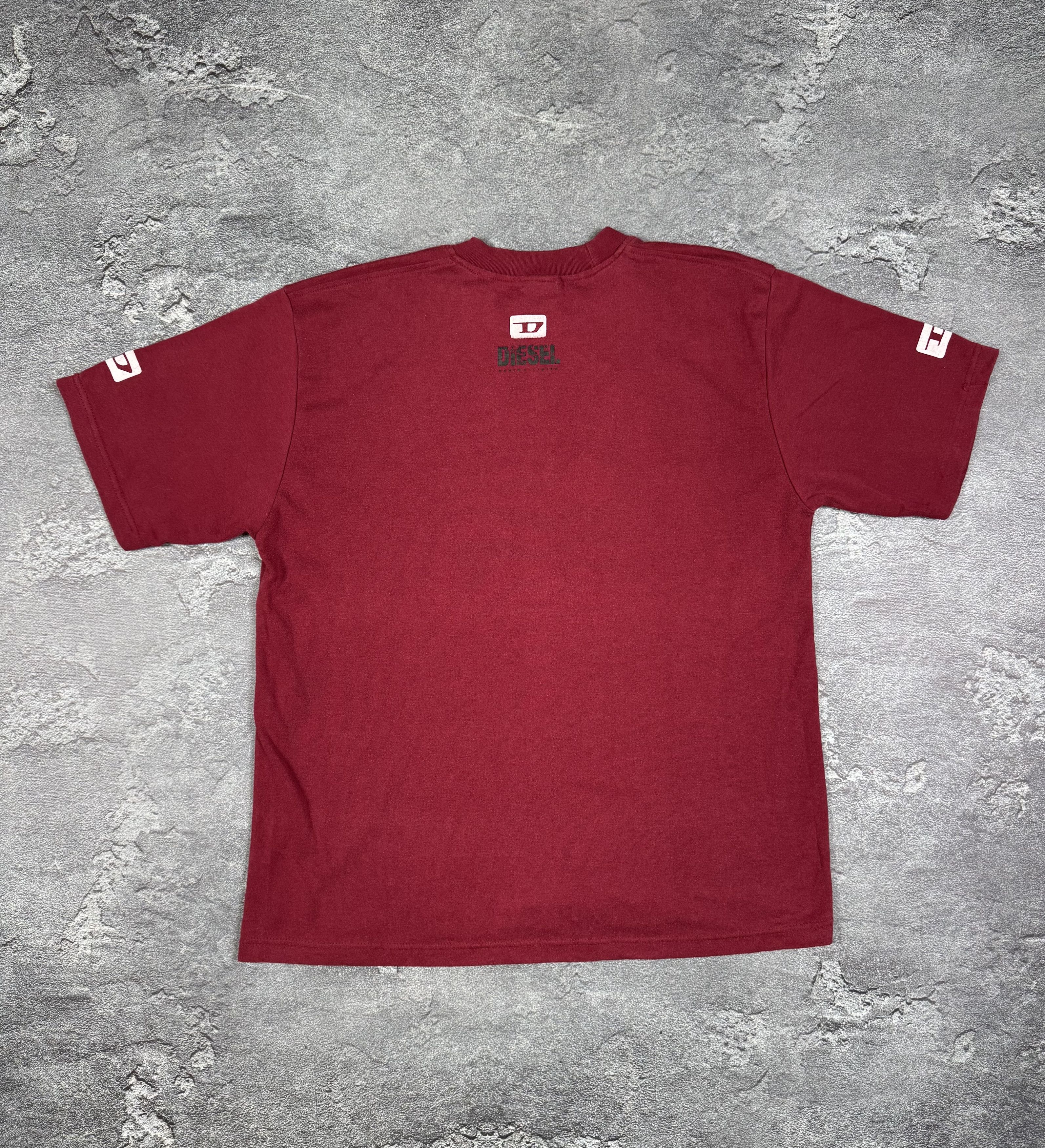Diesel Diesel VTG Graphic Printed Logo T-Shirt Tee Retro Size XL Size US XL / EU 56 / 4 - 3 Thumbnail