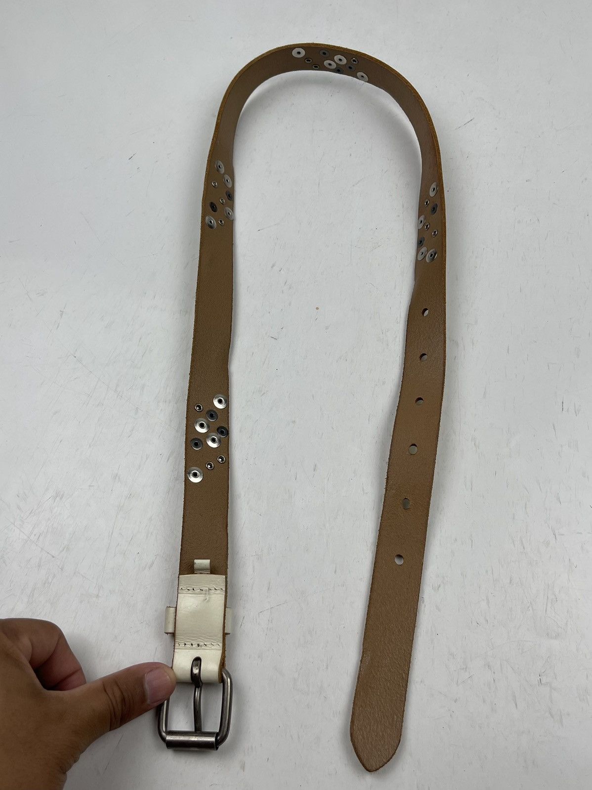Seditionaries studded leather belt tc4 Size 32 - 8 Thumbnail