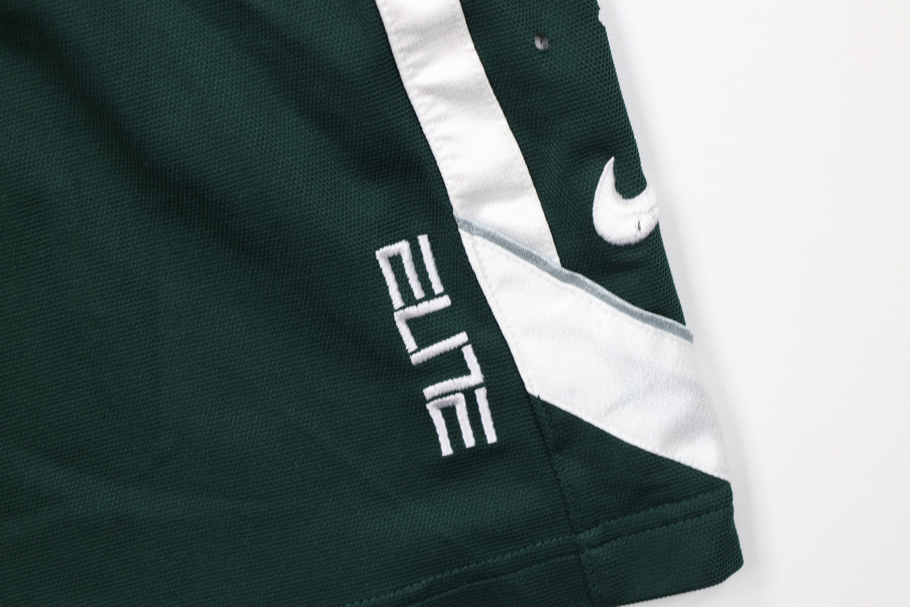 Nike Nike Elite State University Basketball Shorts Green Stitched Size US 34 / EU 50 - 14 Thumbnail