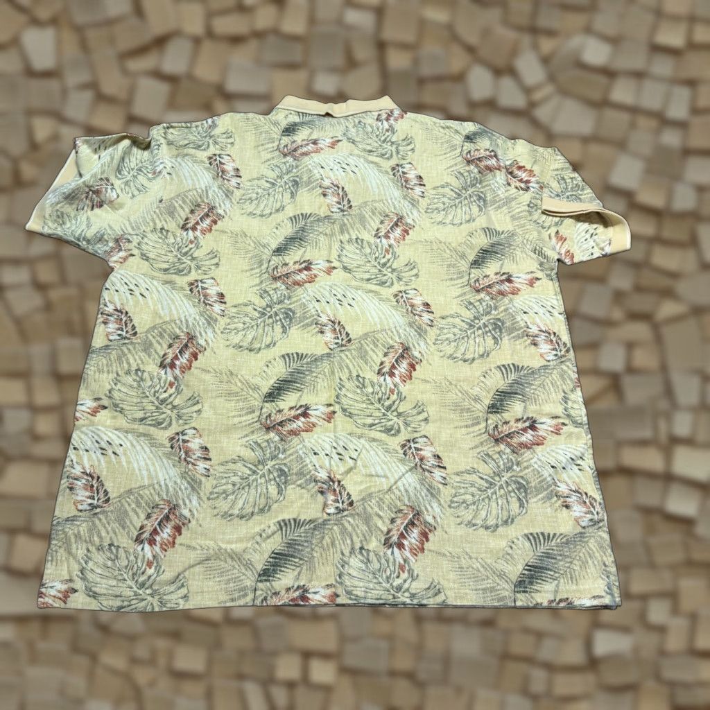 Vintage Knights Polo Men's 3XLT Short Sleeve Graphic Print Yellow Green Red Polo Shirt Casual Golf 3XLT Mens Size US XXL / EU 58 / 5 - 1 Thumbnail